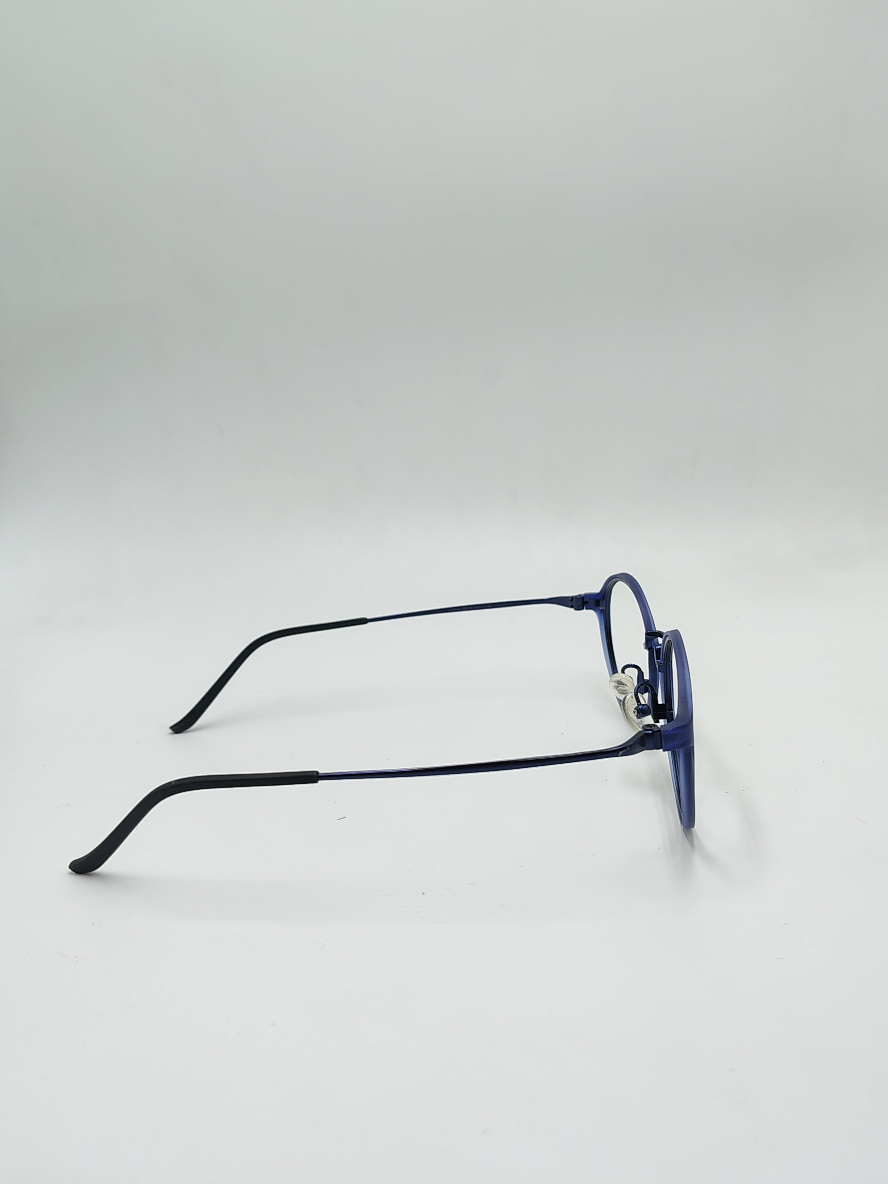 Eyeket Tomhan's Matte Blue And Black Frame