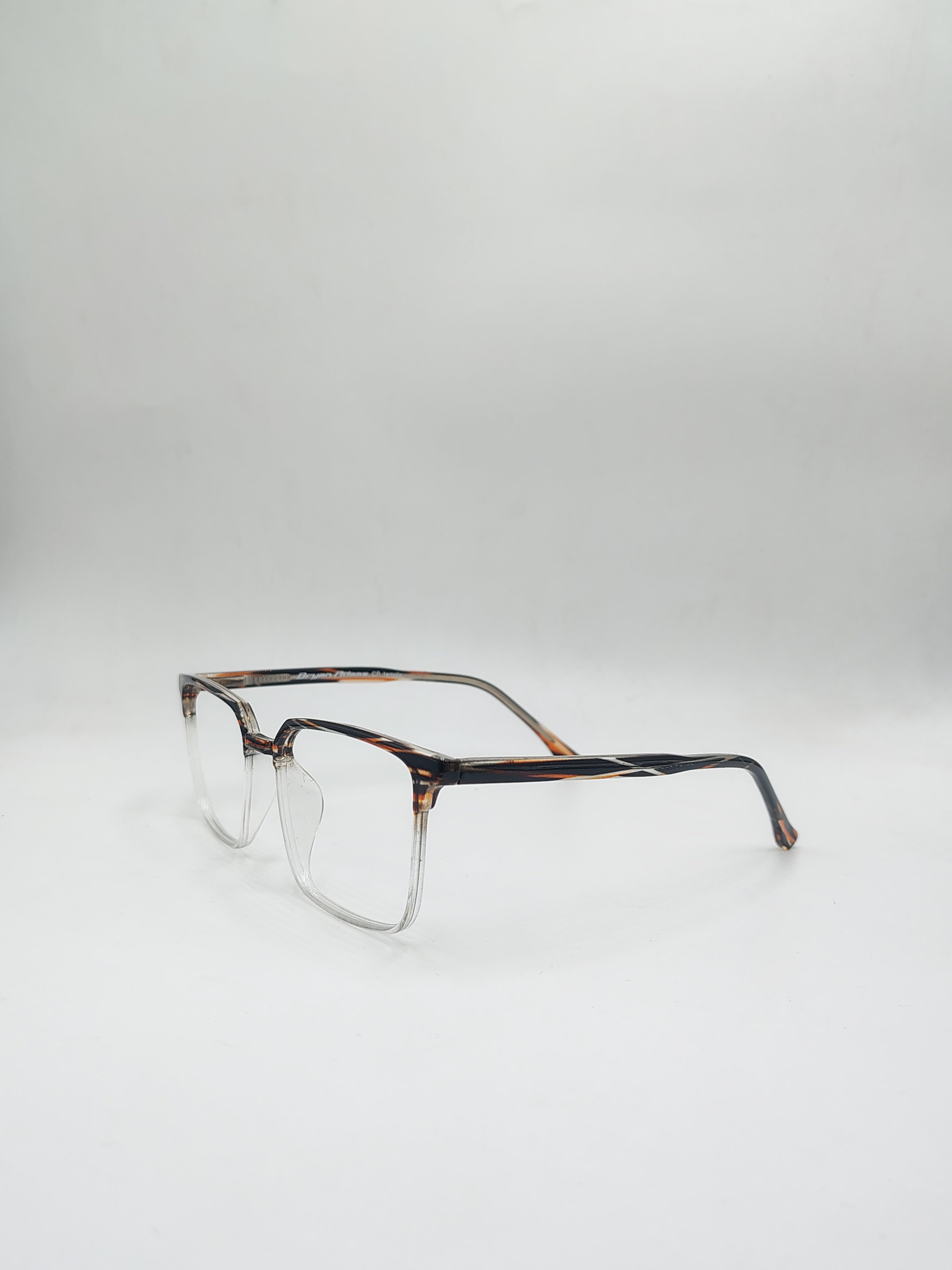 Eyeket Bryan Admas Crystal Brown And White Frame