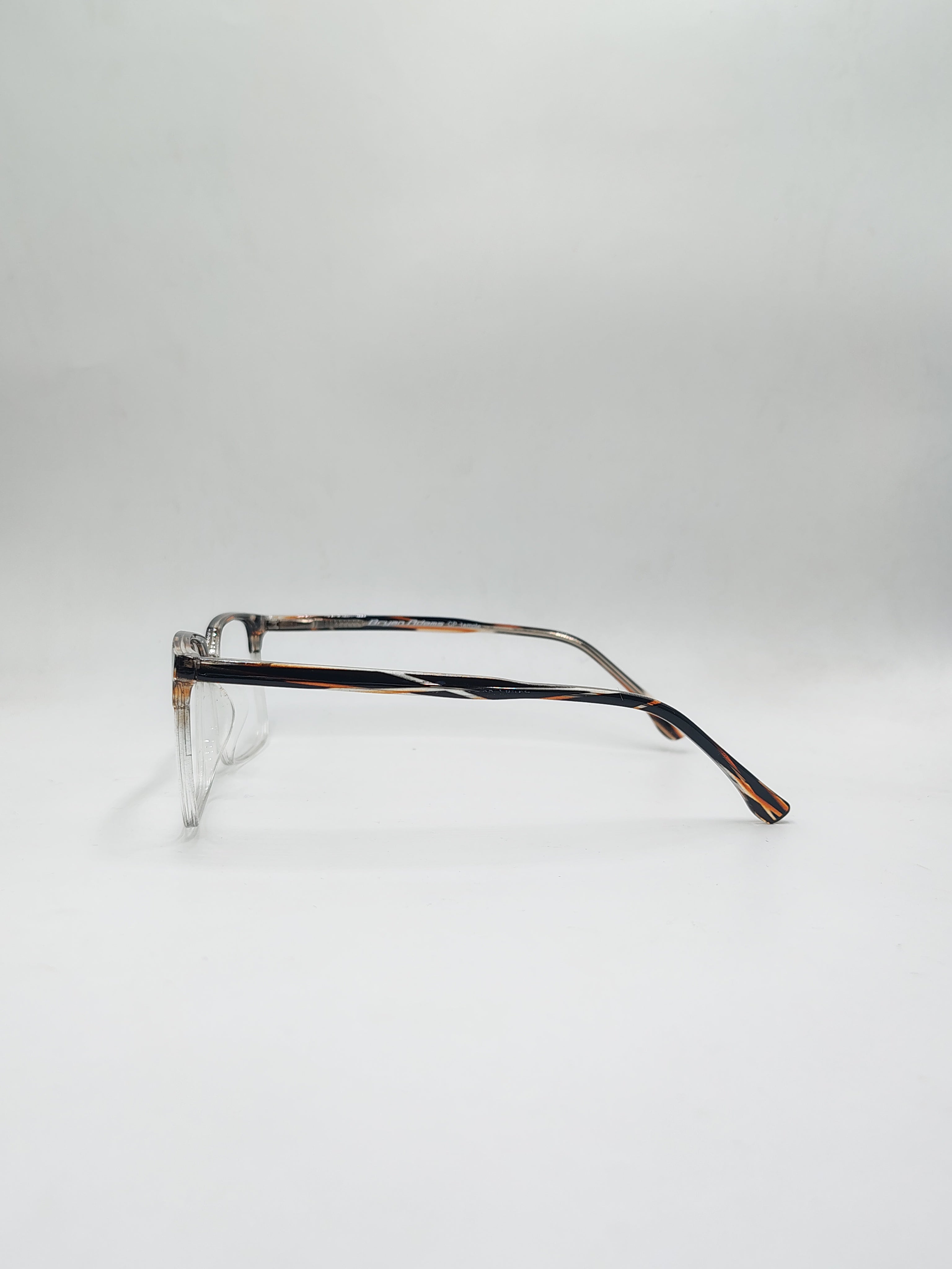 Eyeket Bryan Admas Crystal Brown And White Frame