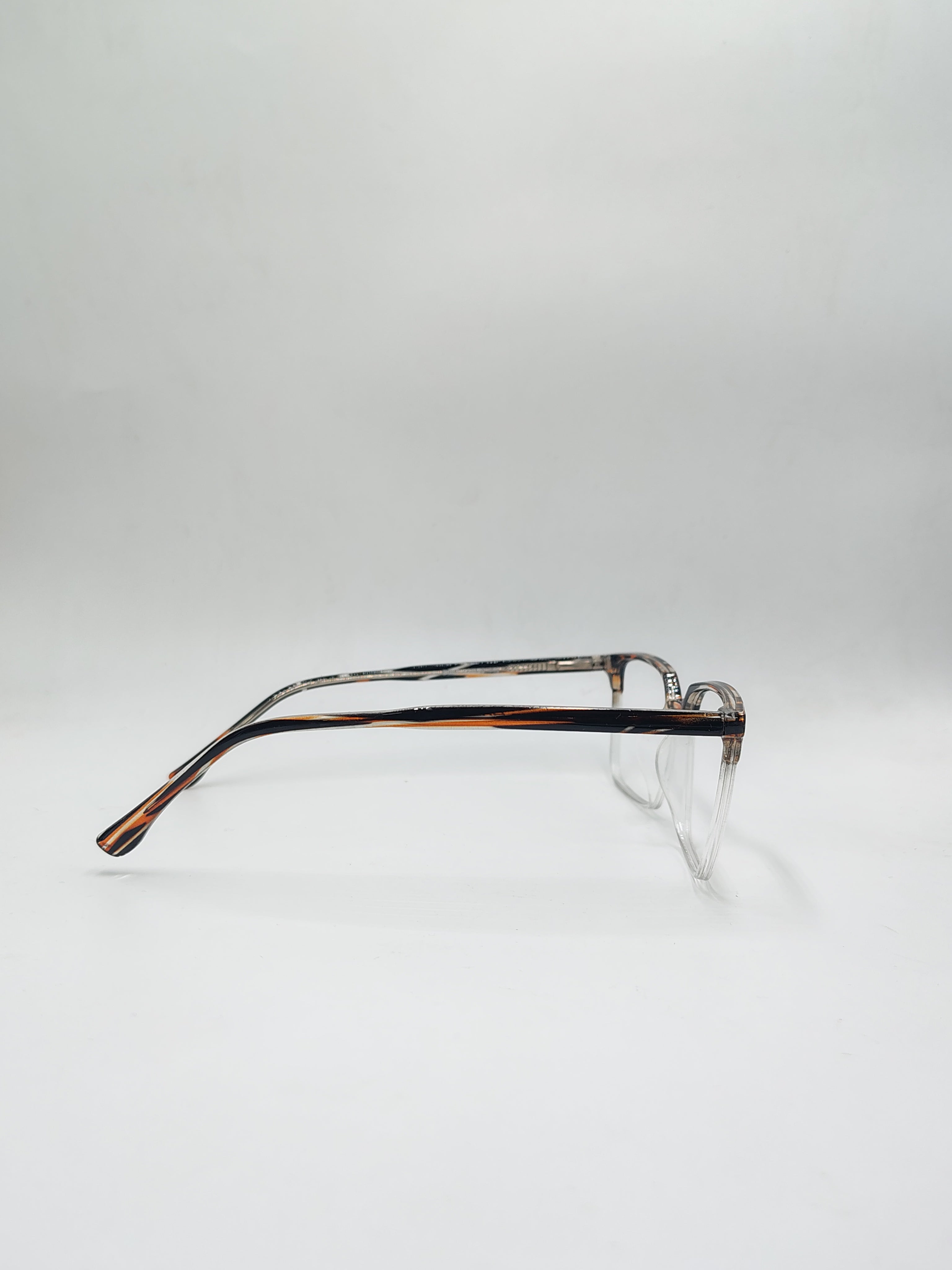 Eyeket Bryan Admas Crystal Brown And White Frame