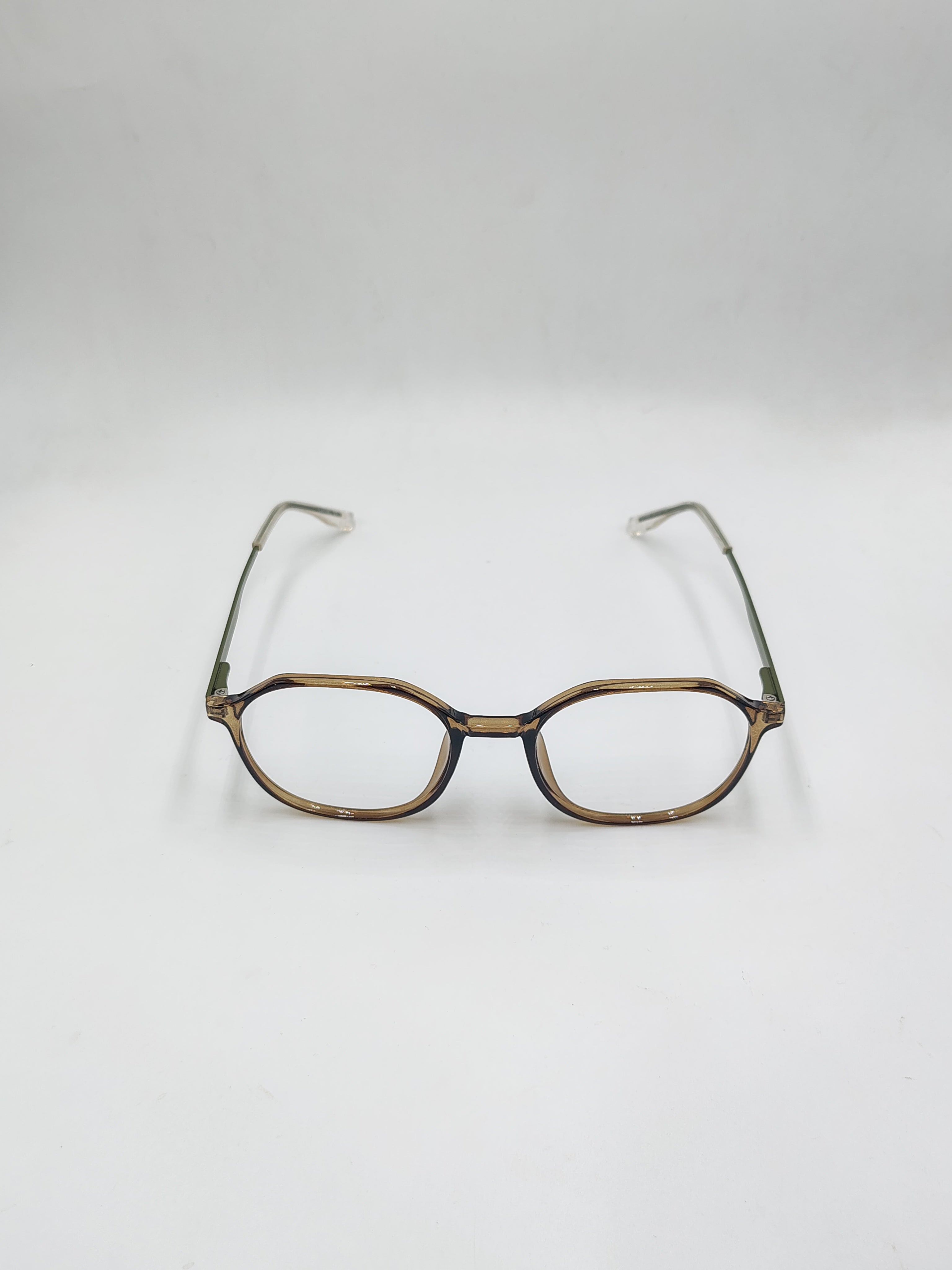 Eyeket Centinel Crystal Olive Green Metal Frame