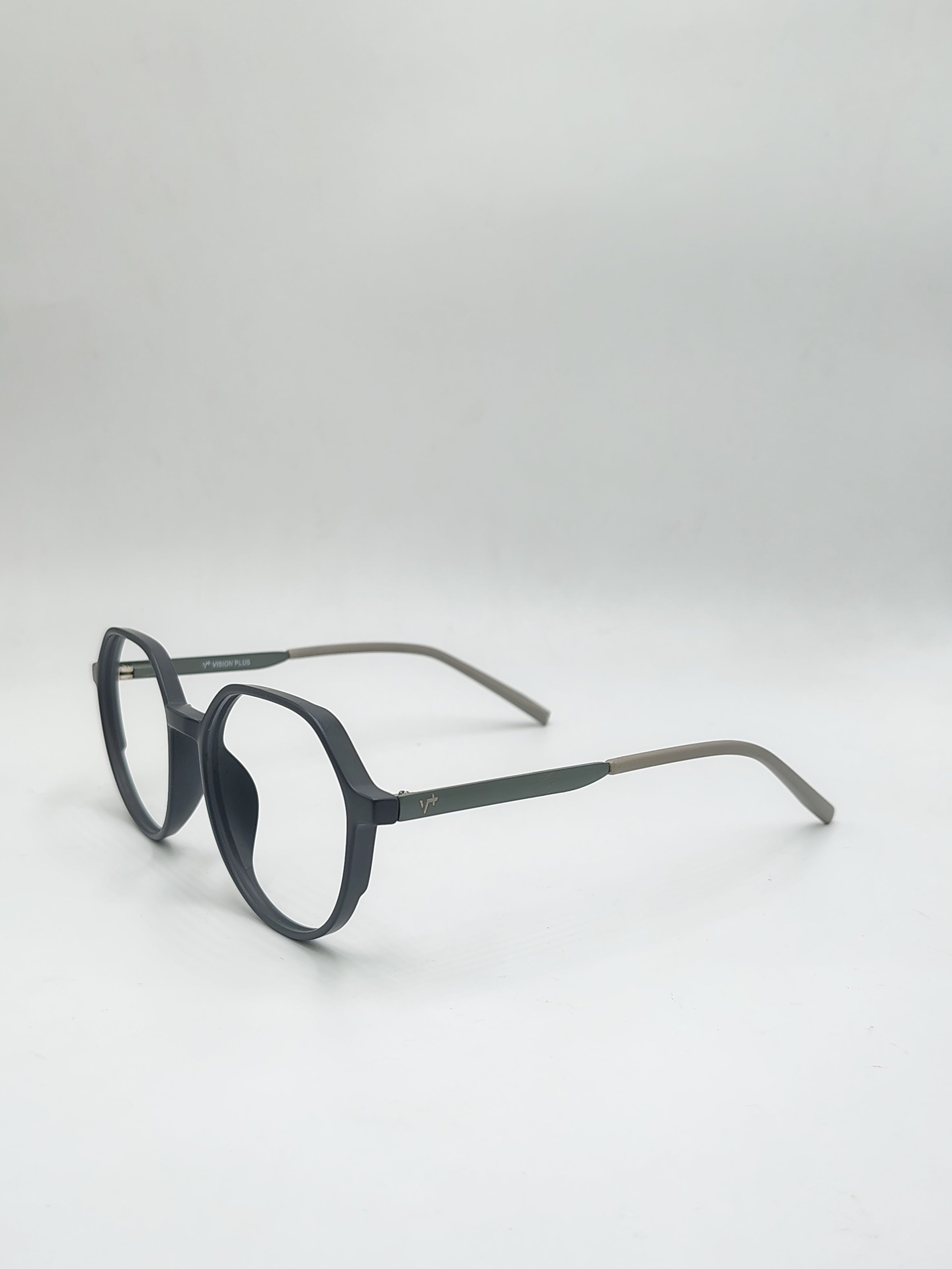 Eyeket Vision Plus Matte Gray Metal Frame
