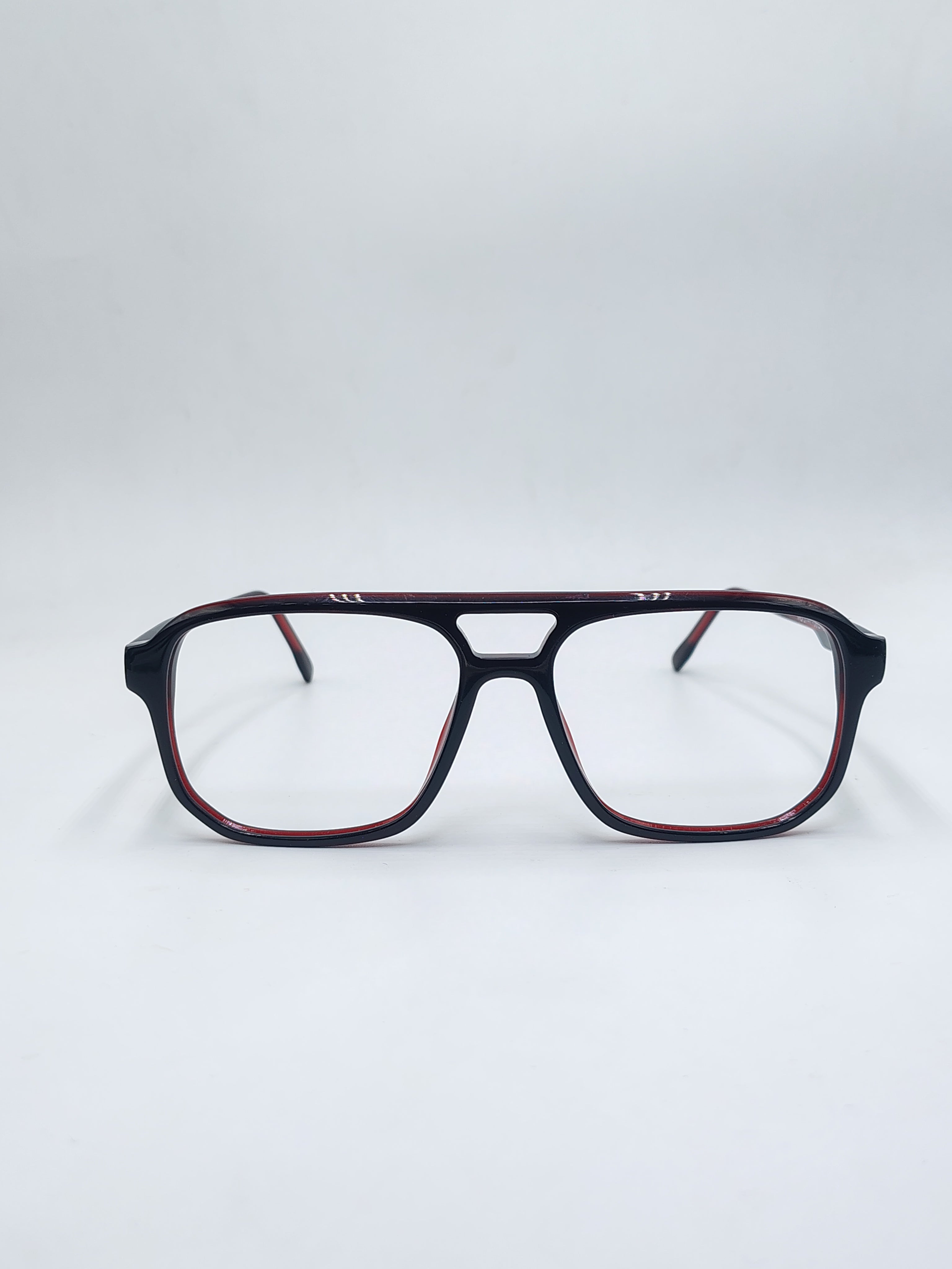 Eyeket Vision Plus Cherry Red Double Bar Frame