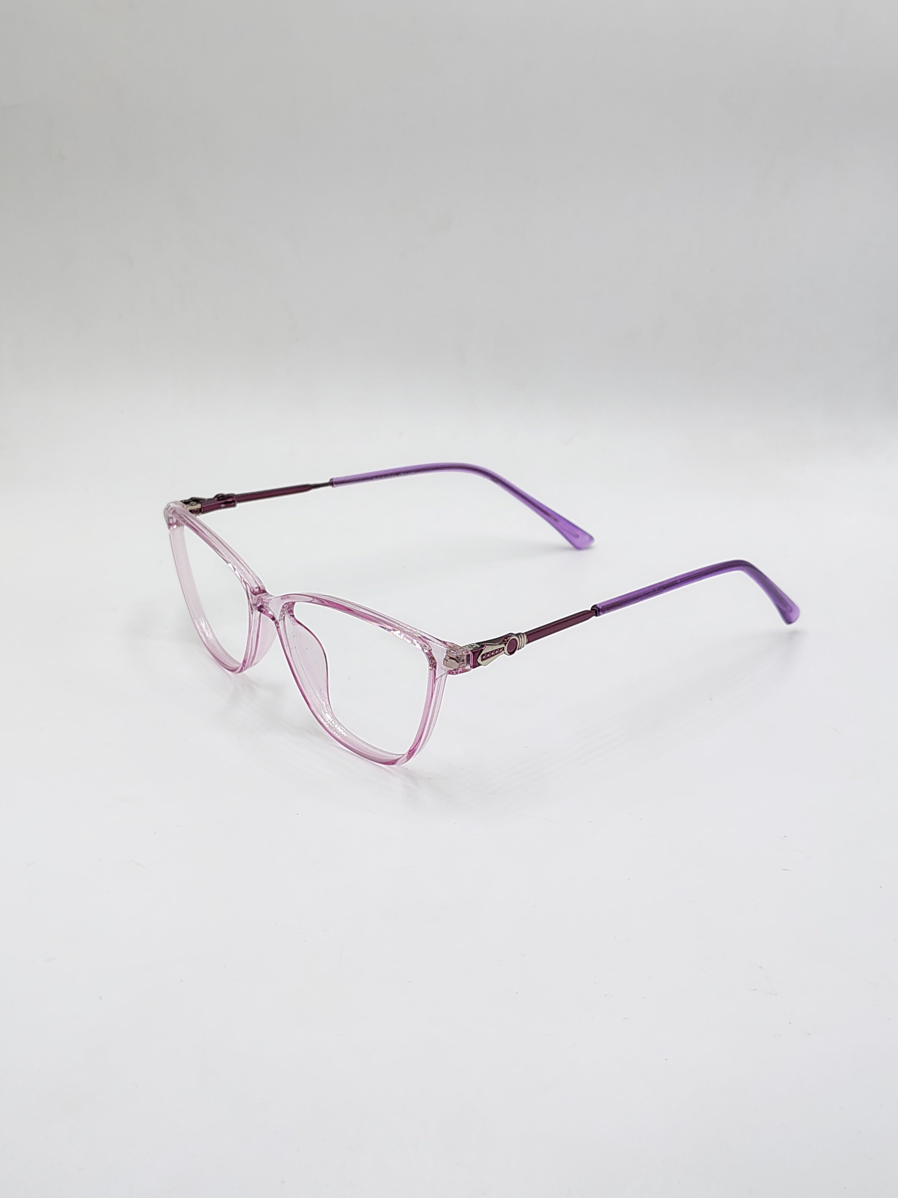 Eyeket TP Crystal Pink And Purple Metal Frame