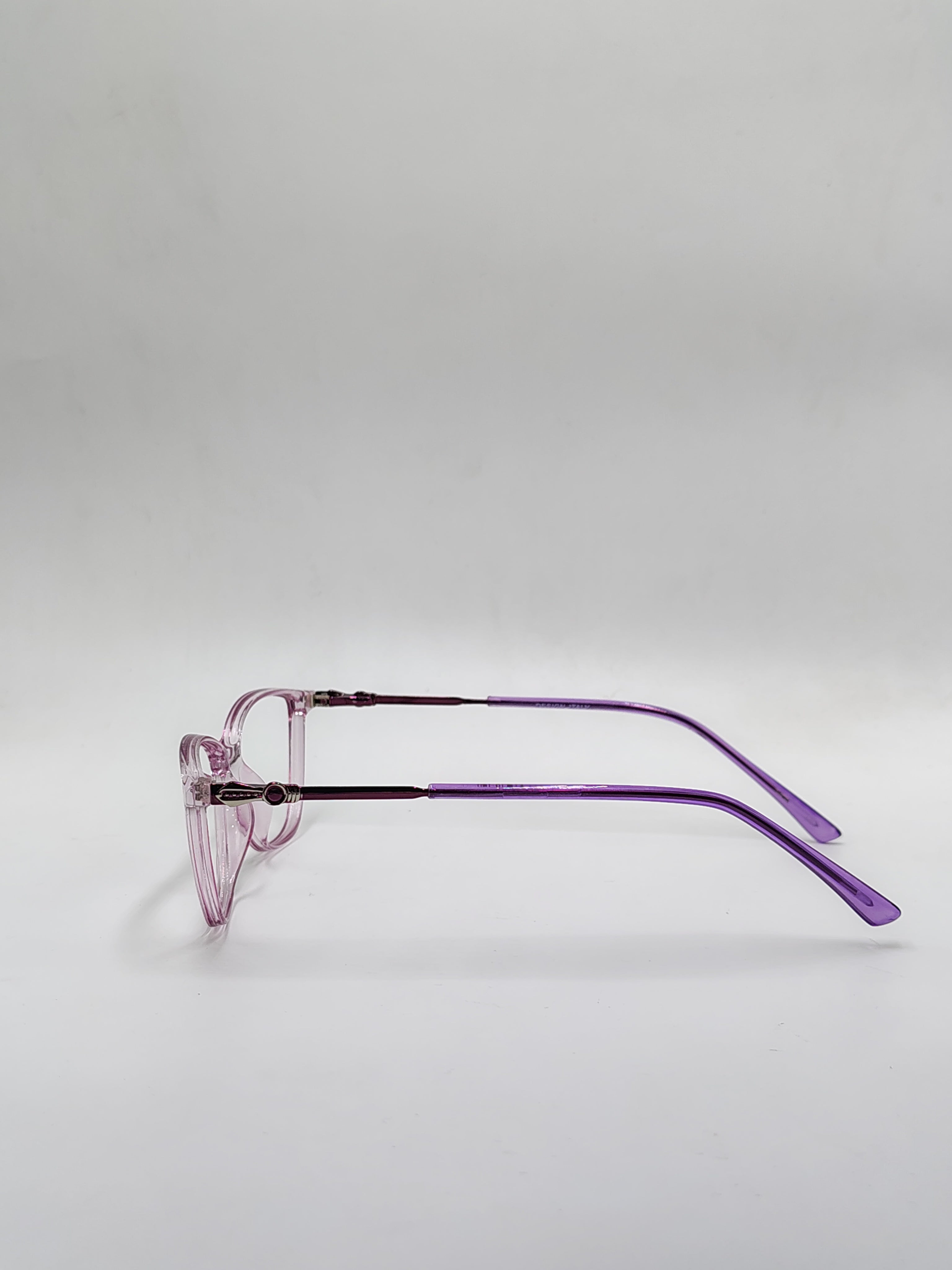 Eyeket TP Crystal Pink And Purple Metal Frame