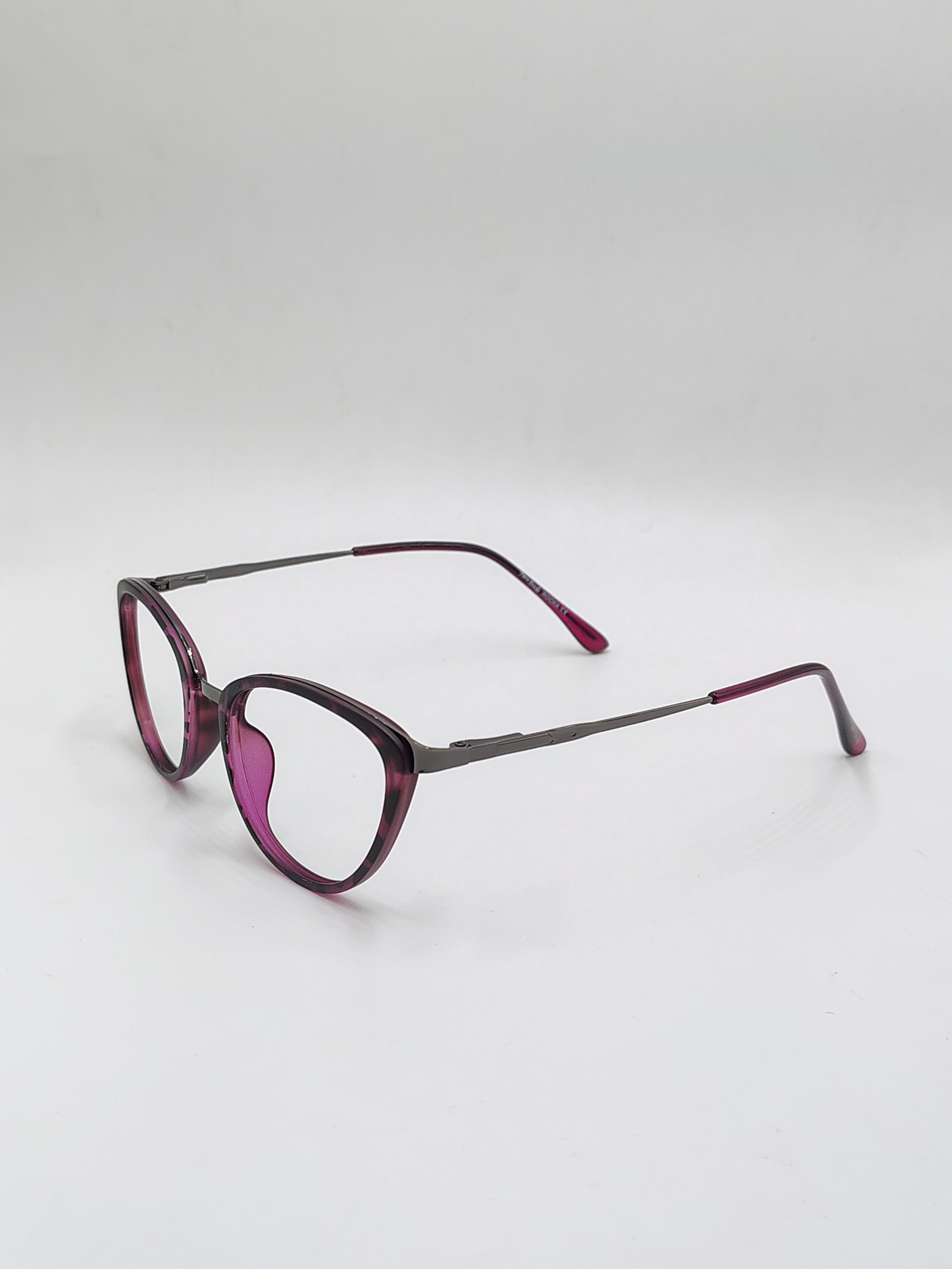 Eyeket Tom H Matte Burgundy Metal Frame