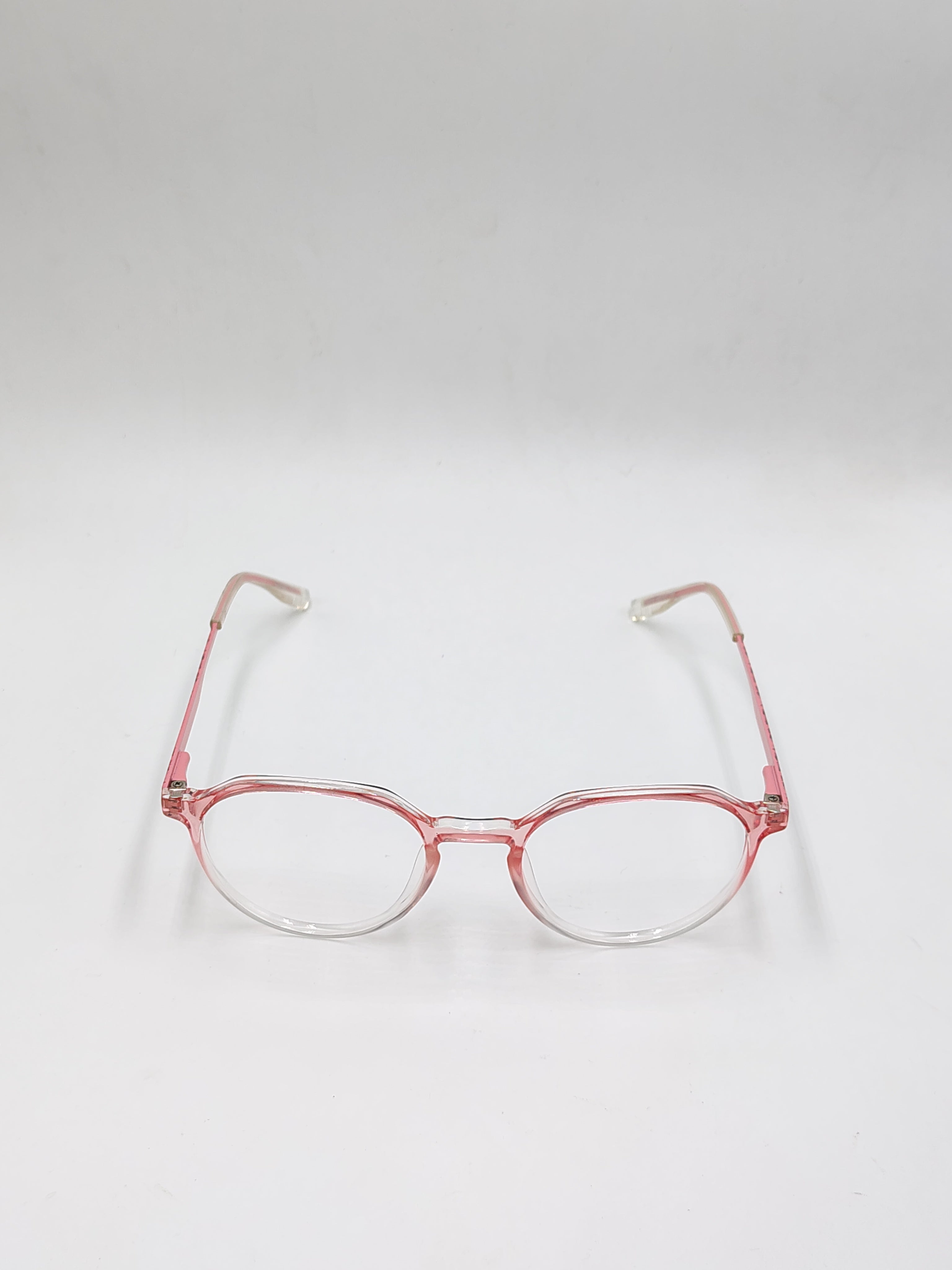 Eyeket Centinel Crystal Peach Flower Print Metal Frame