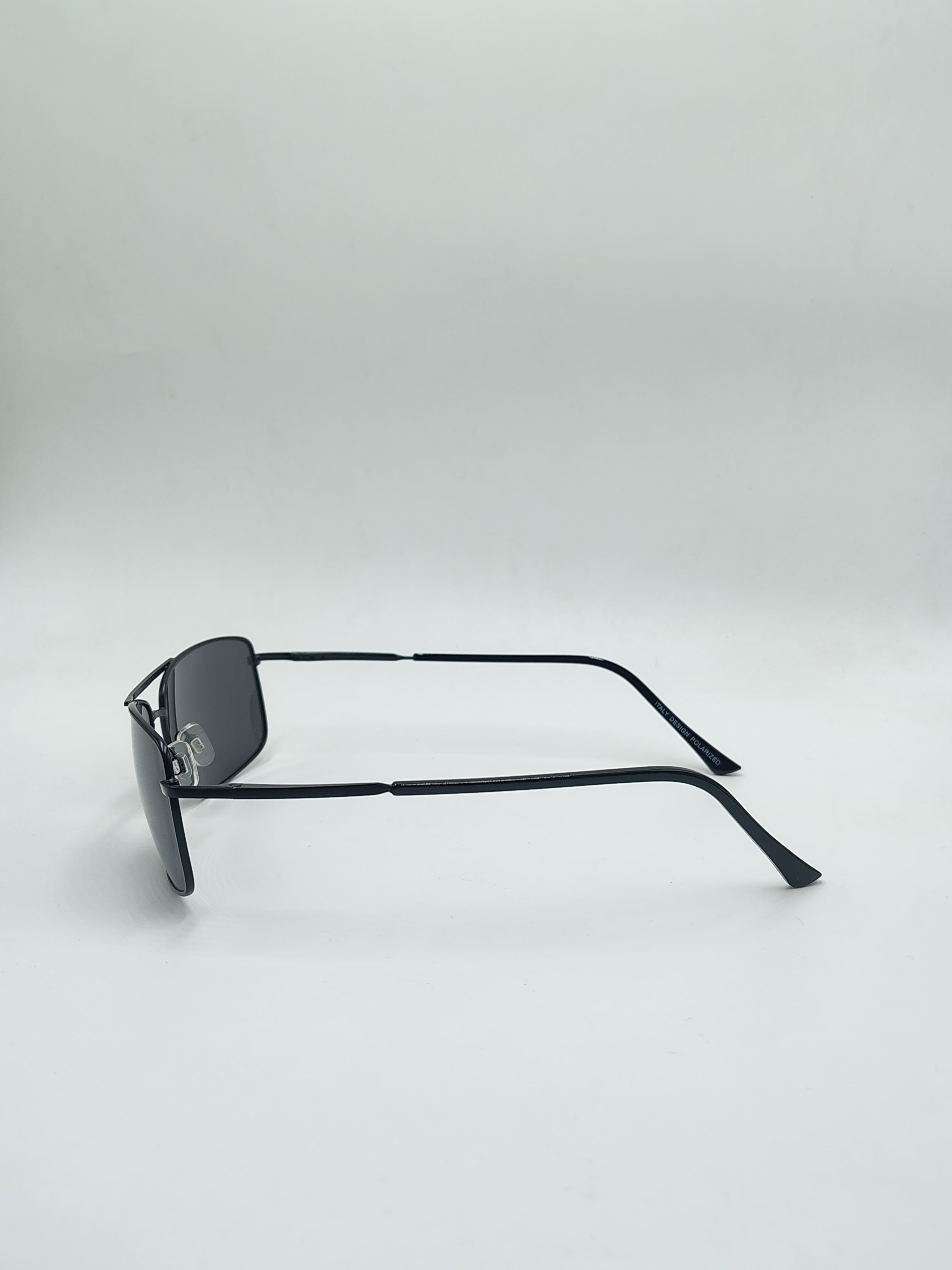 Eyeket Full Black Polarized Sunglasses