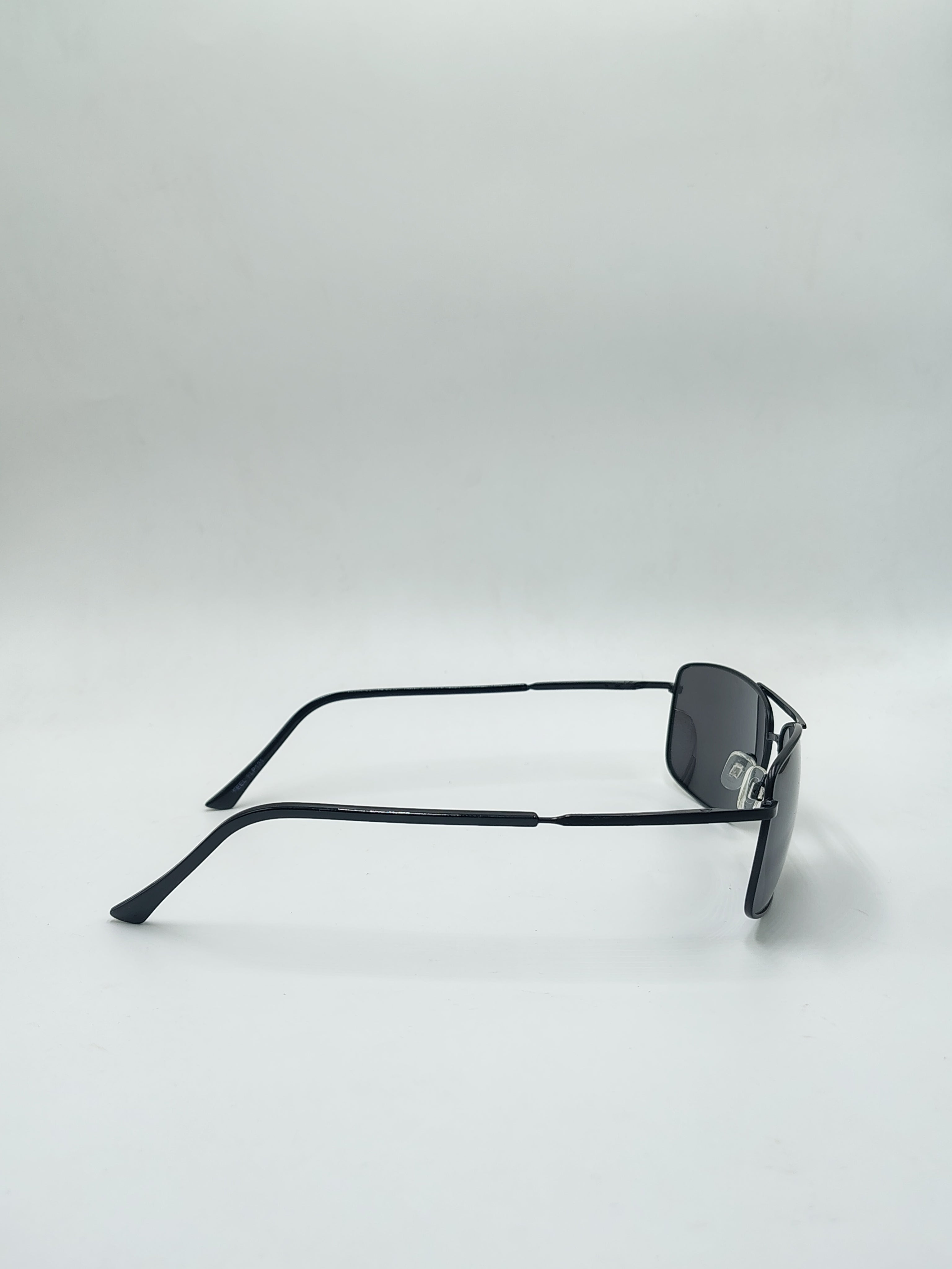 Eyeket Full Black Polarized Sunglasses