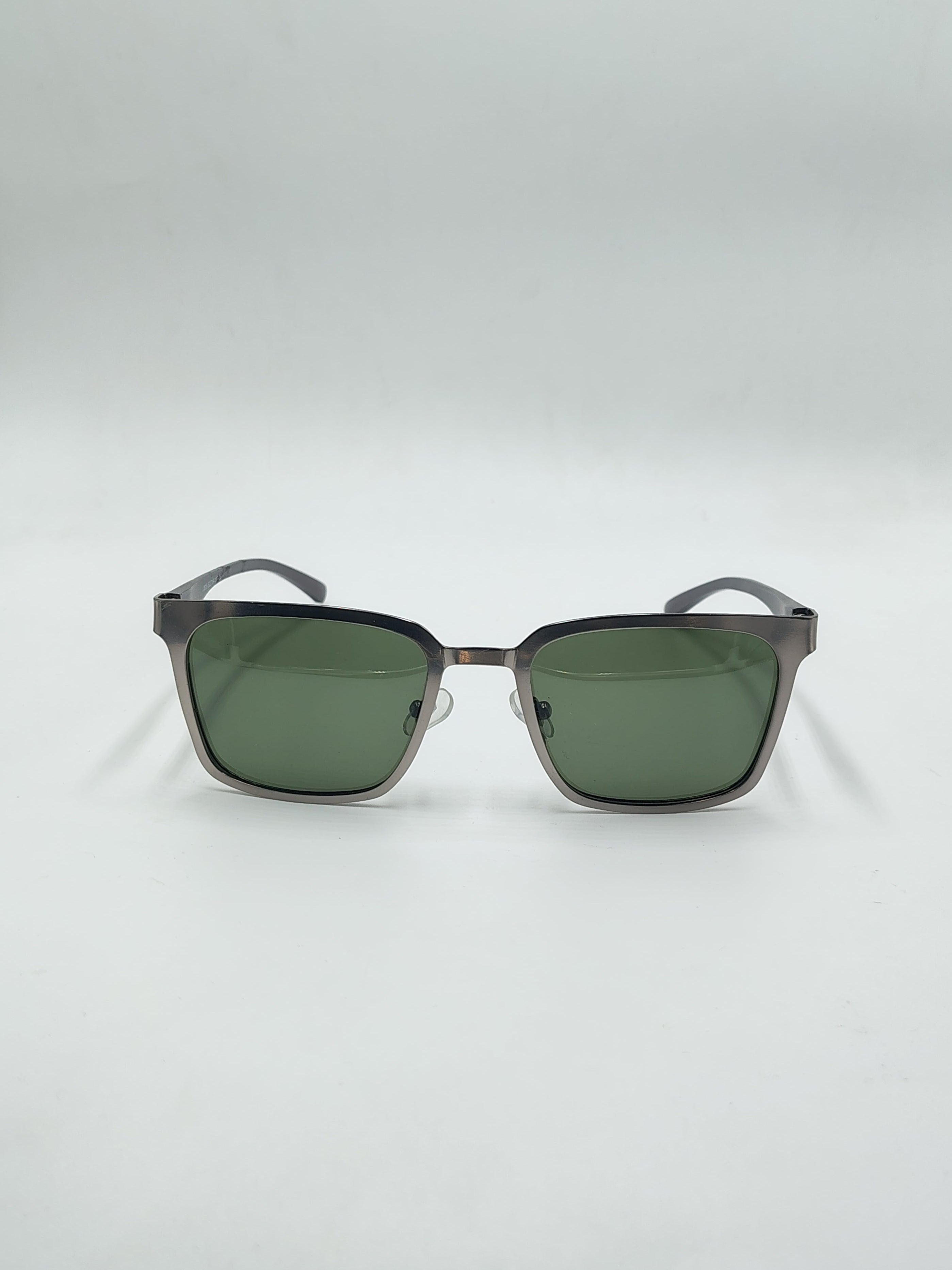 Eyeket Exclusive Polarized Silver Full Metal Sunglasses