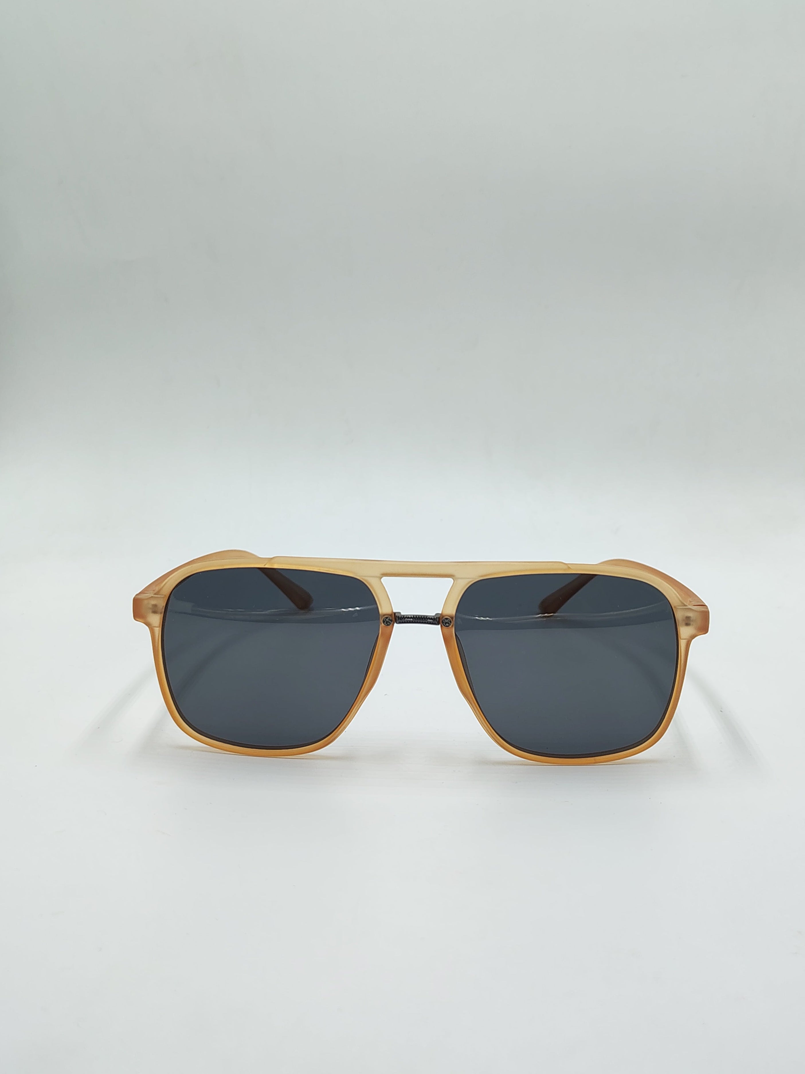 Eyeket Matte Orange Sunglasses