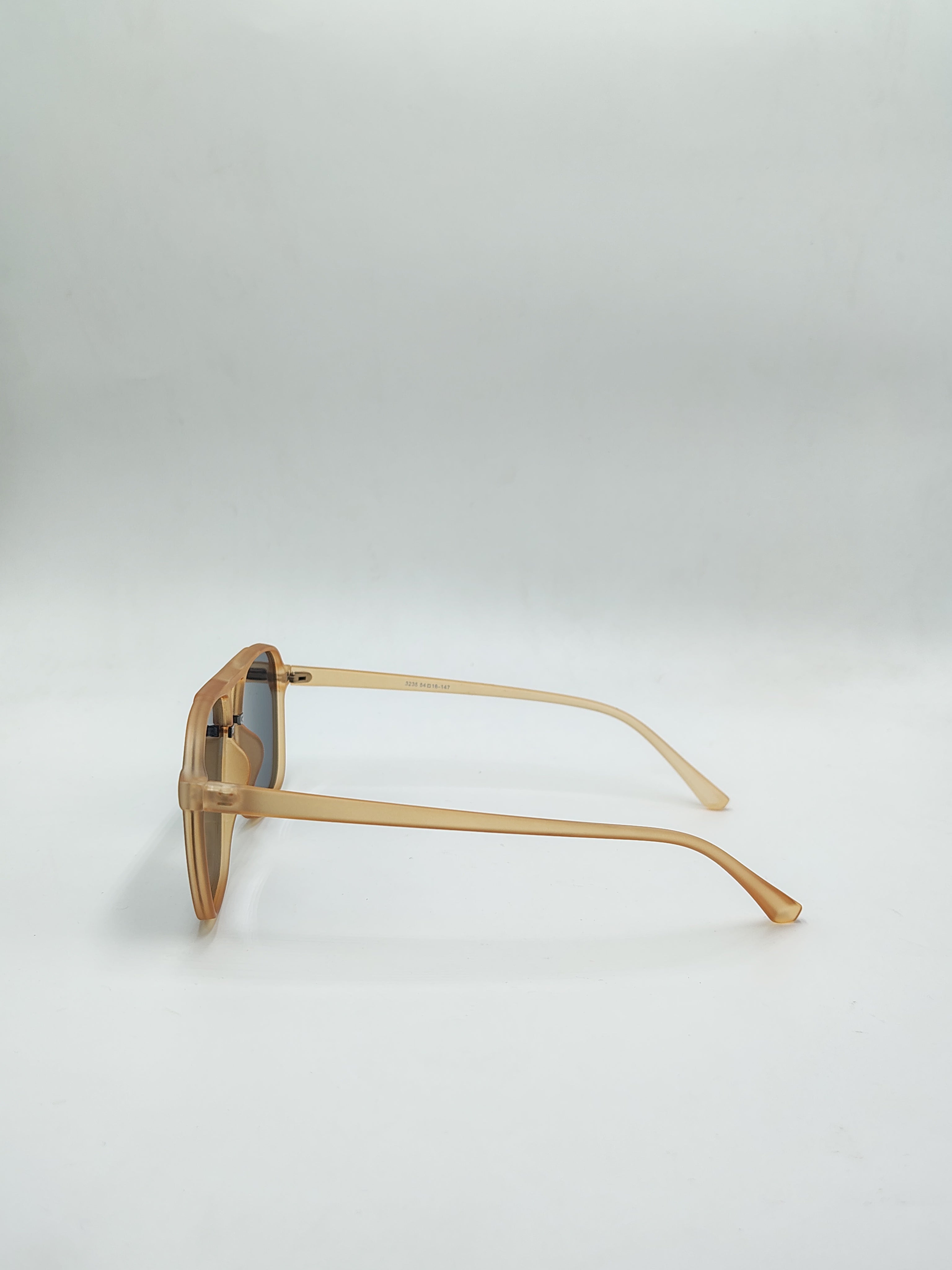 Eyeket Matte Orange Sunglasses