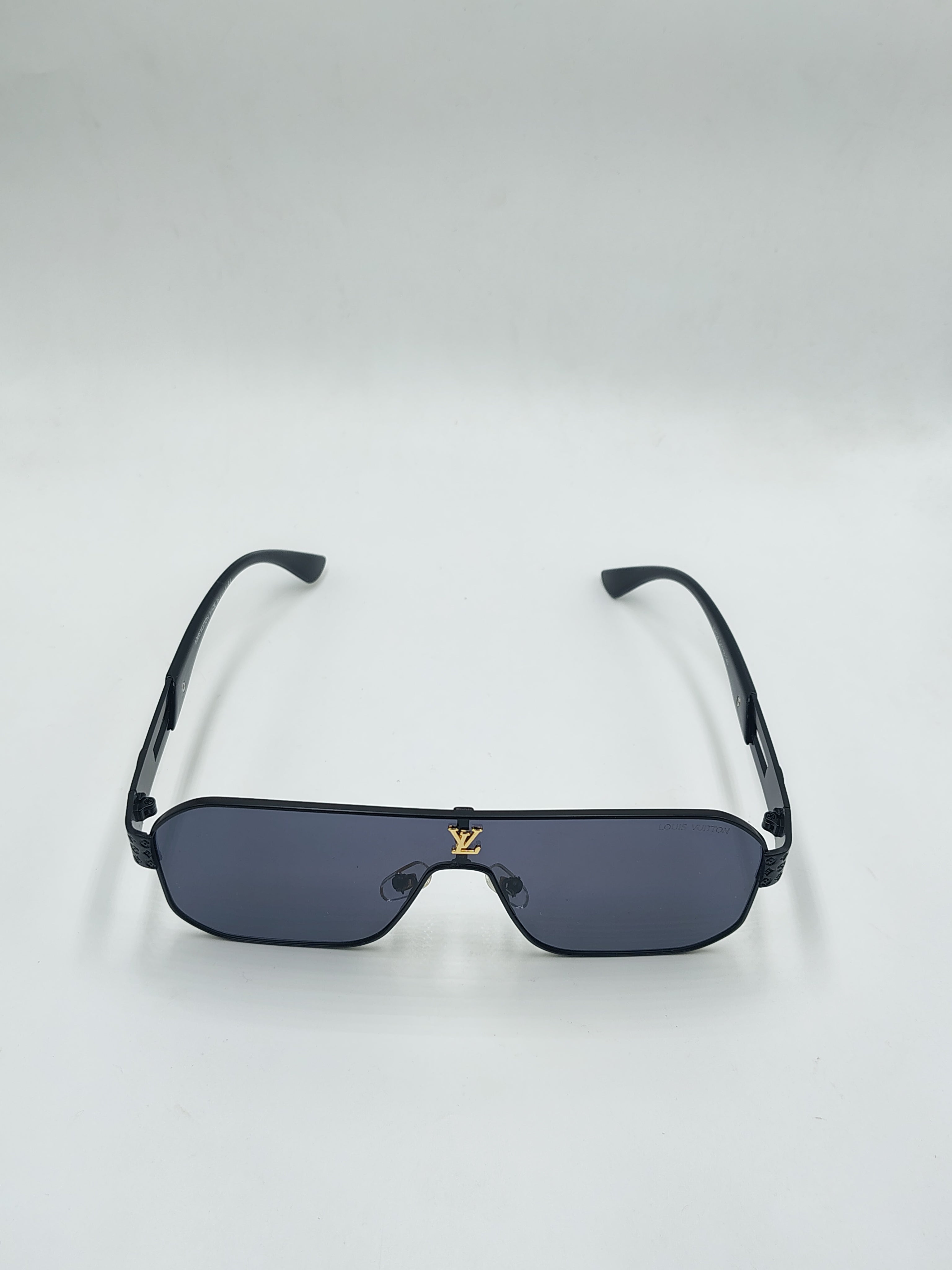 Louis Vuitton Polarized Metal Black Sunglasses