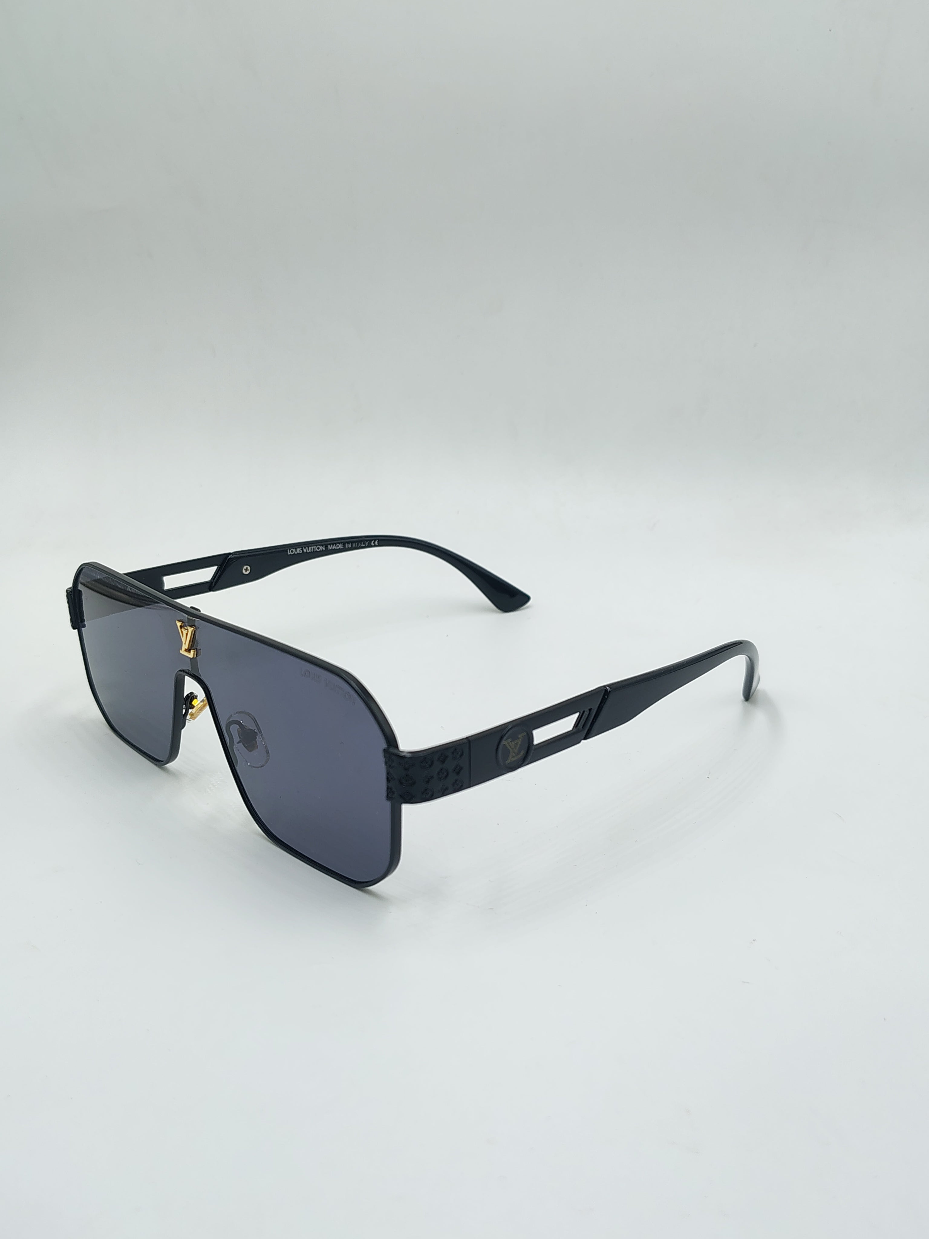 Louis Vuitton Polarized Metal Black Sunglasses