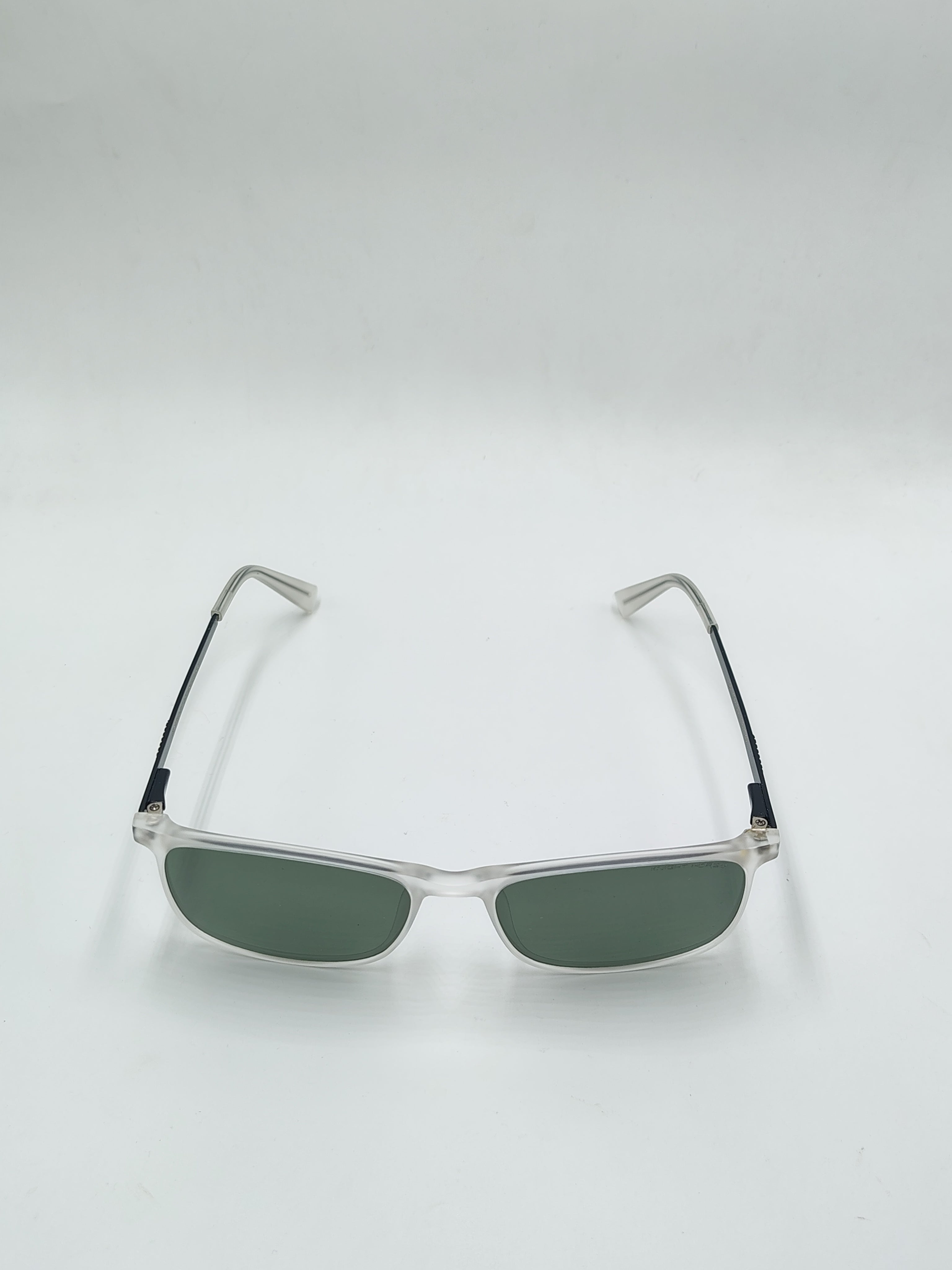 Knight Horse Matte White Metal Sunglasses