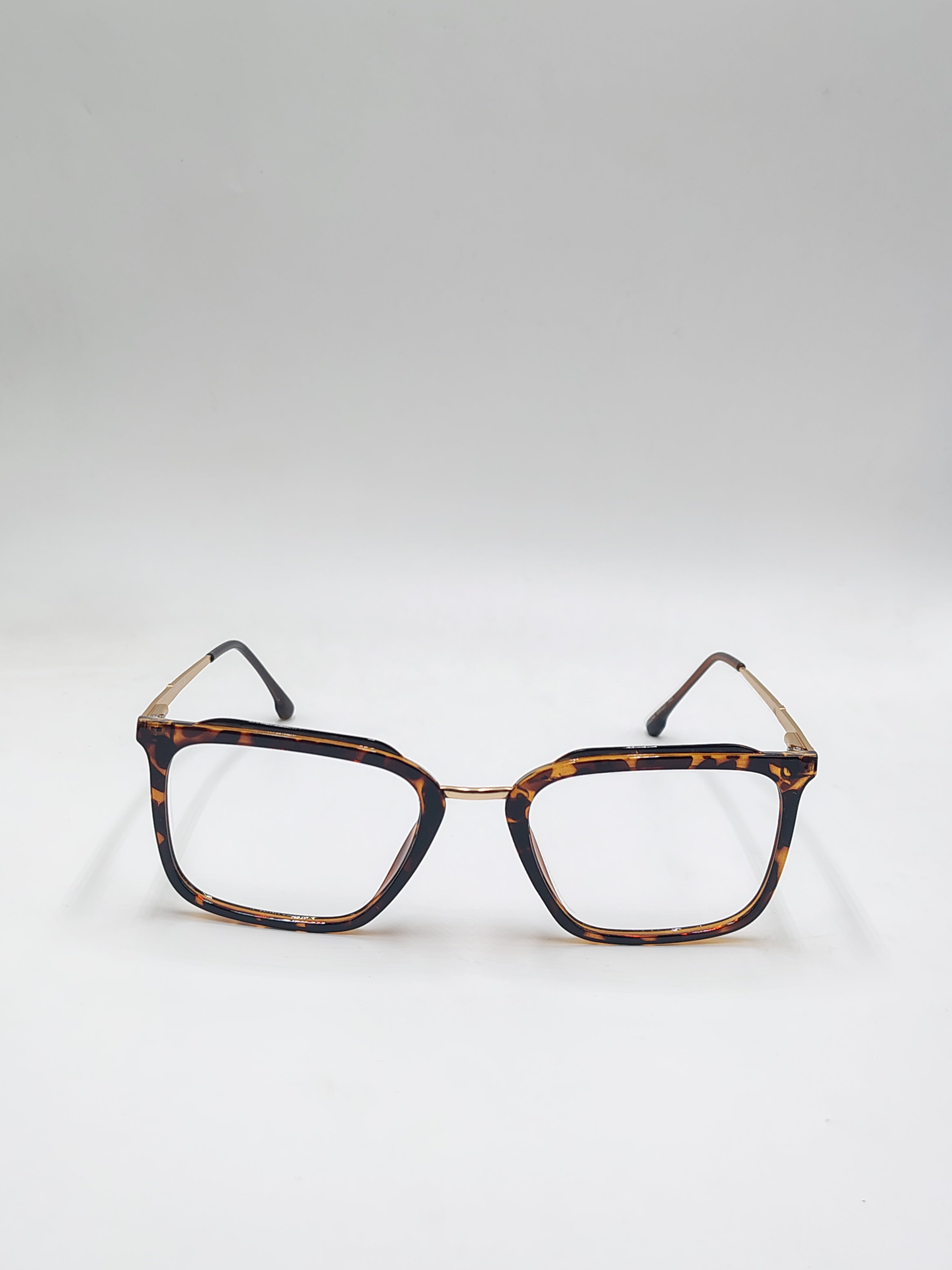 Eyeket Vision Plus Animal Print Golden Metal Frame