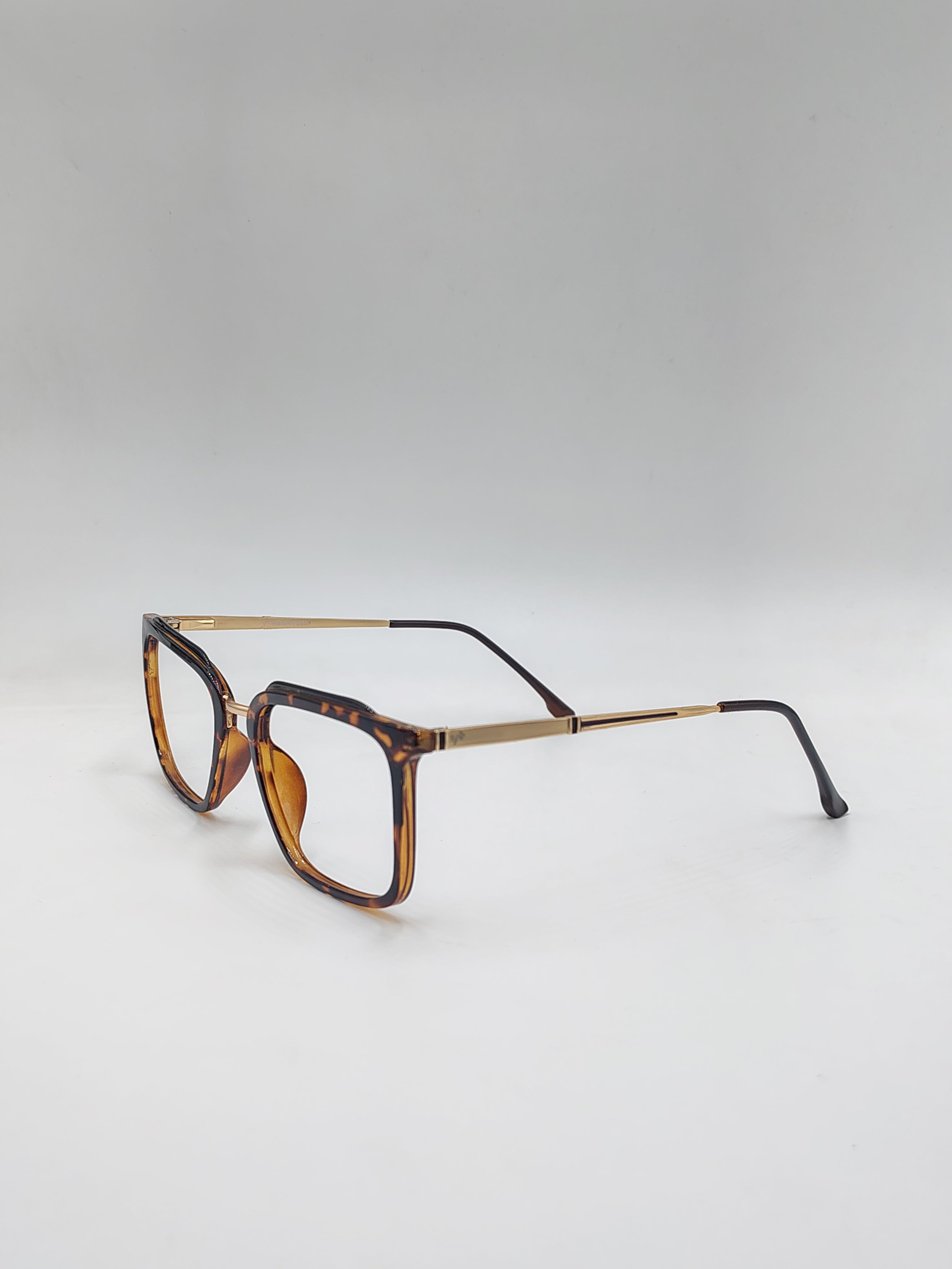 Eyeket Vision Plus Animal Print Golden Metal Frame