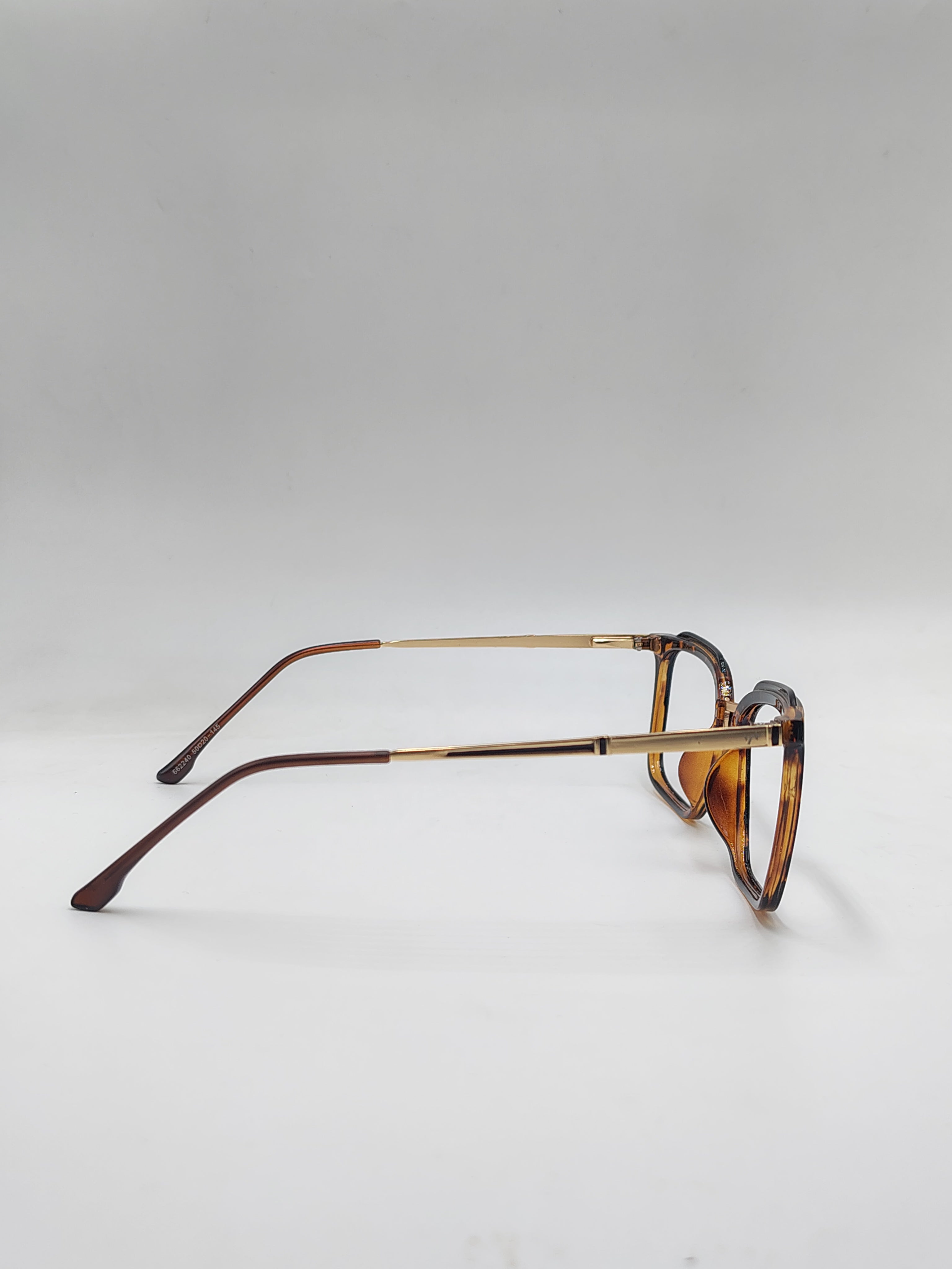 Eyeket Vision Plus Animal Print Golden Metal Frame