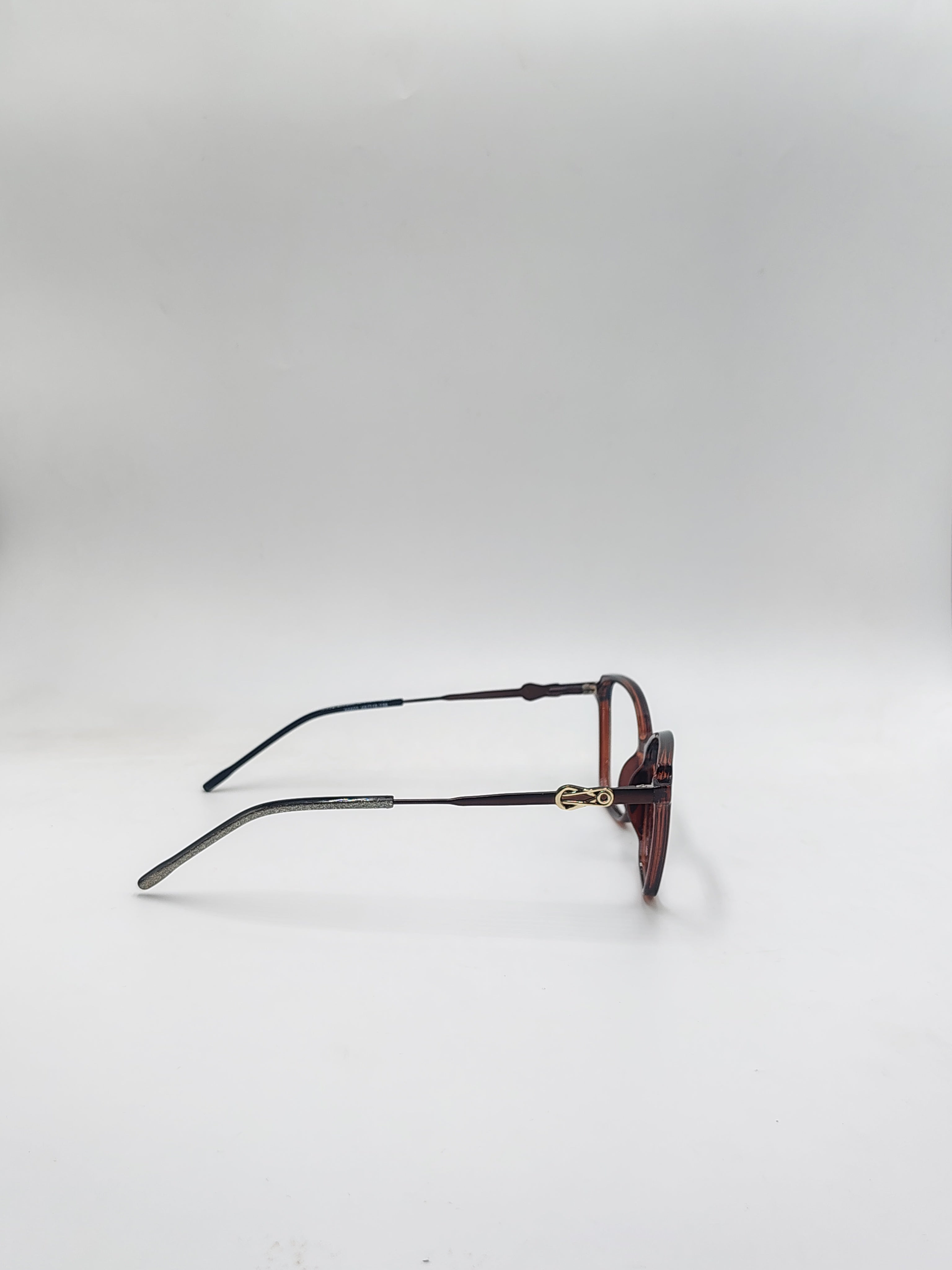 Eyeket Ground Brown Metal Frame