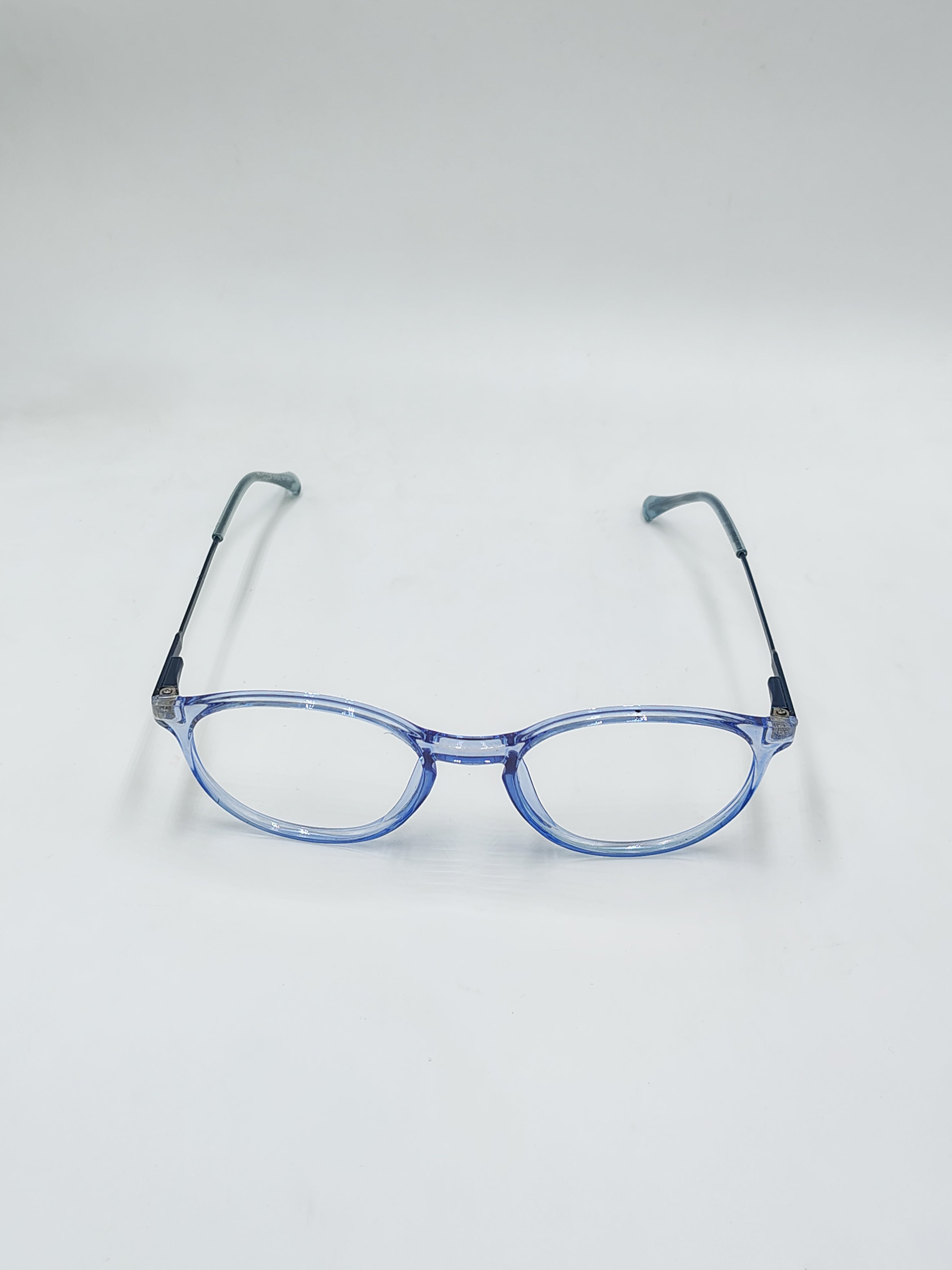 Eyeket Vogue Crystal Sky Blue Metal Frame