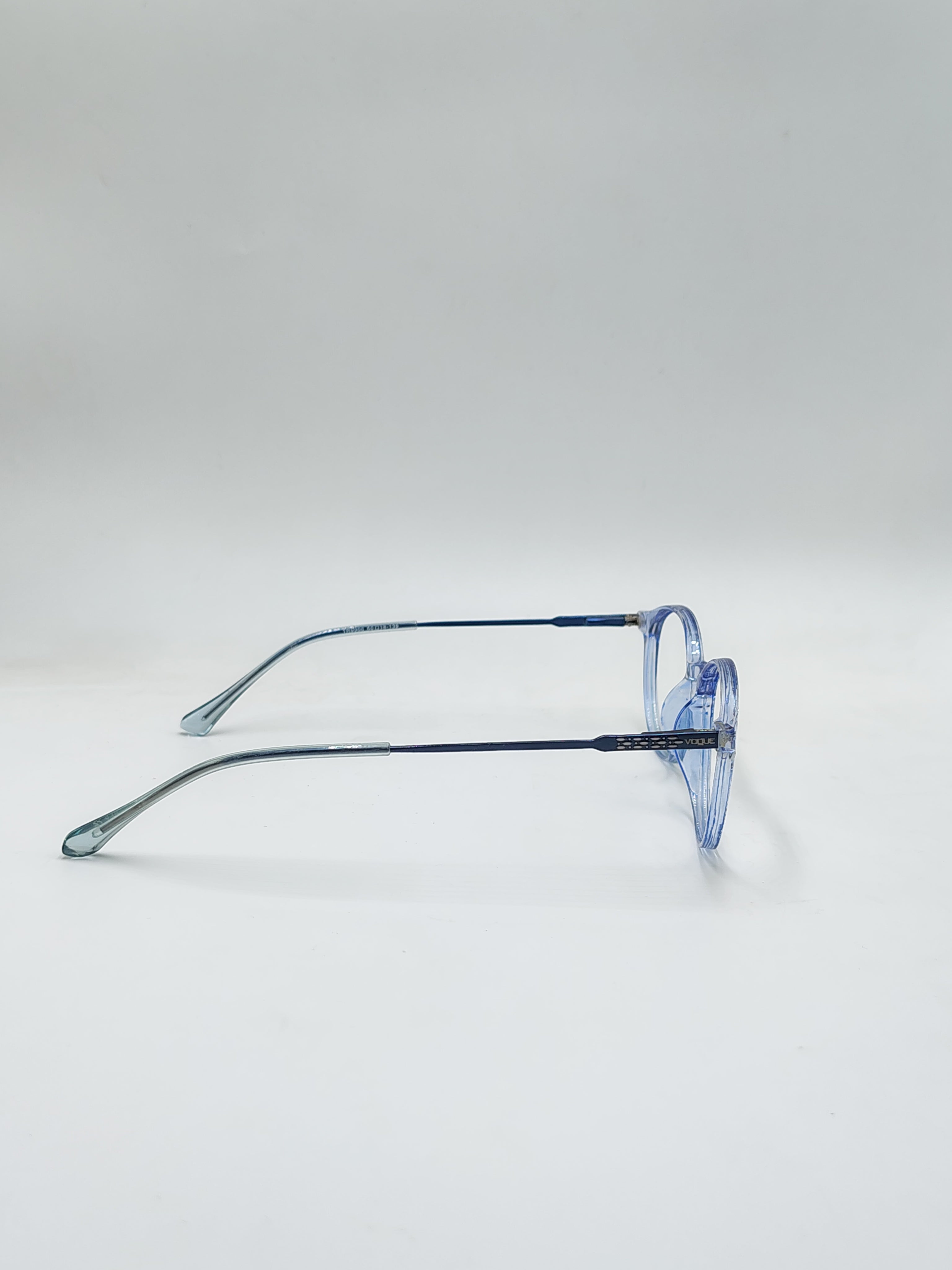 Eyeket Vogue Crystal Sky Blue Metal Frame