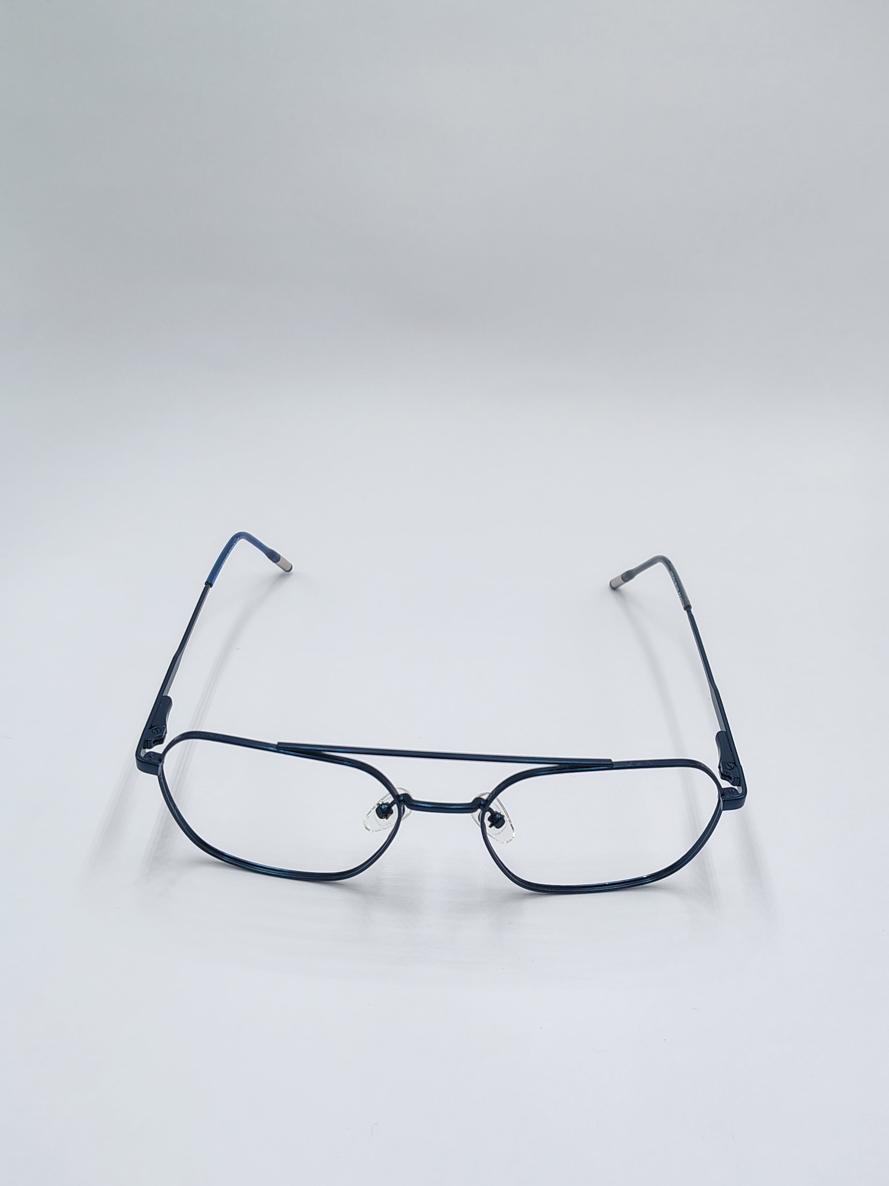 Eyeket Vision Plus Metallic Blue Metal Frame