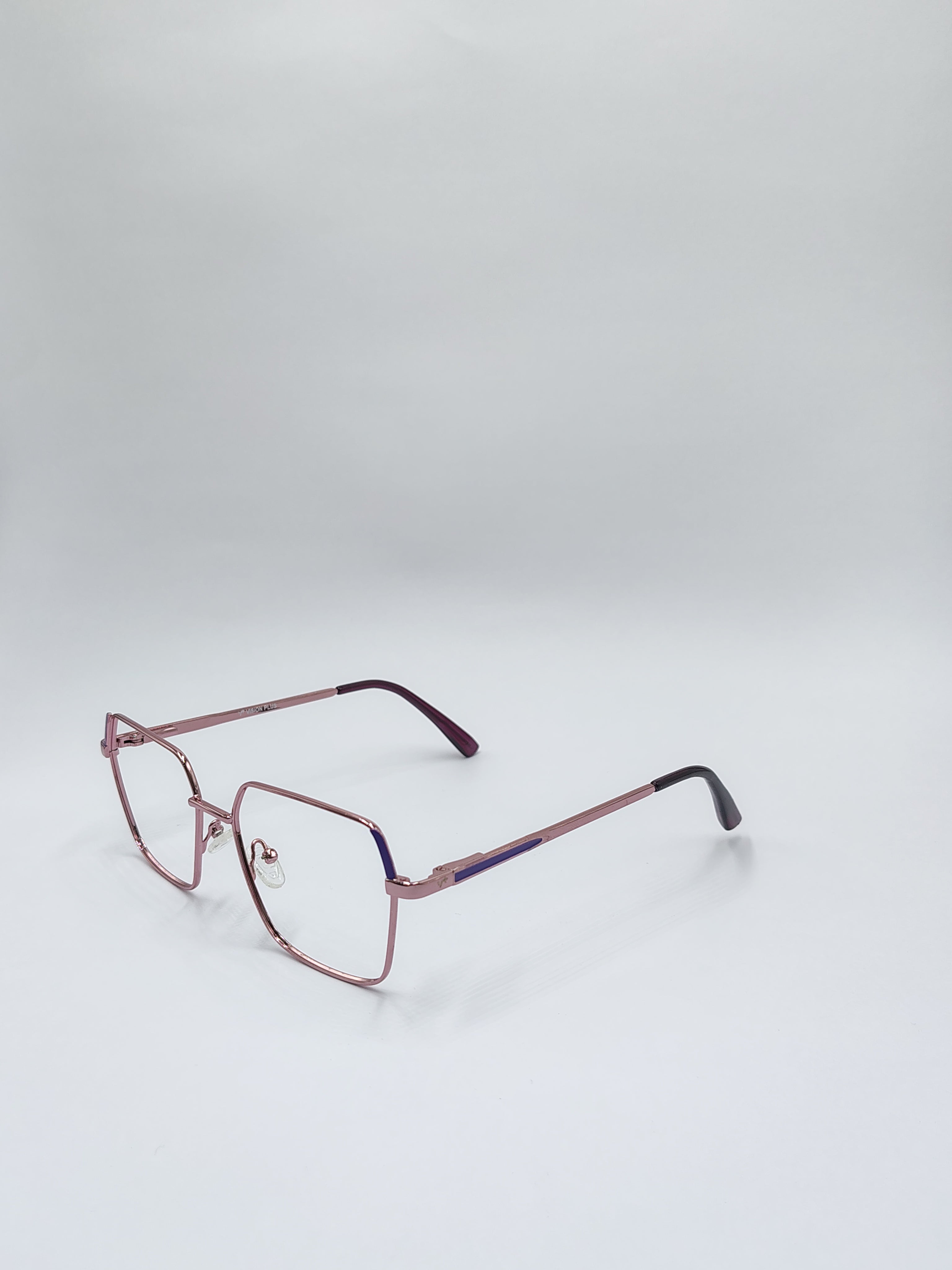 Eyeket Vision Plus rose gold Metallic Frame