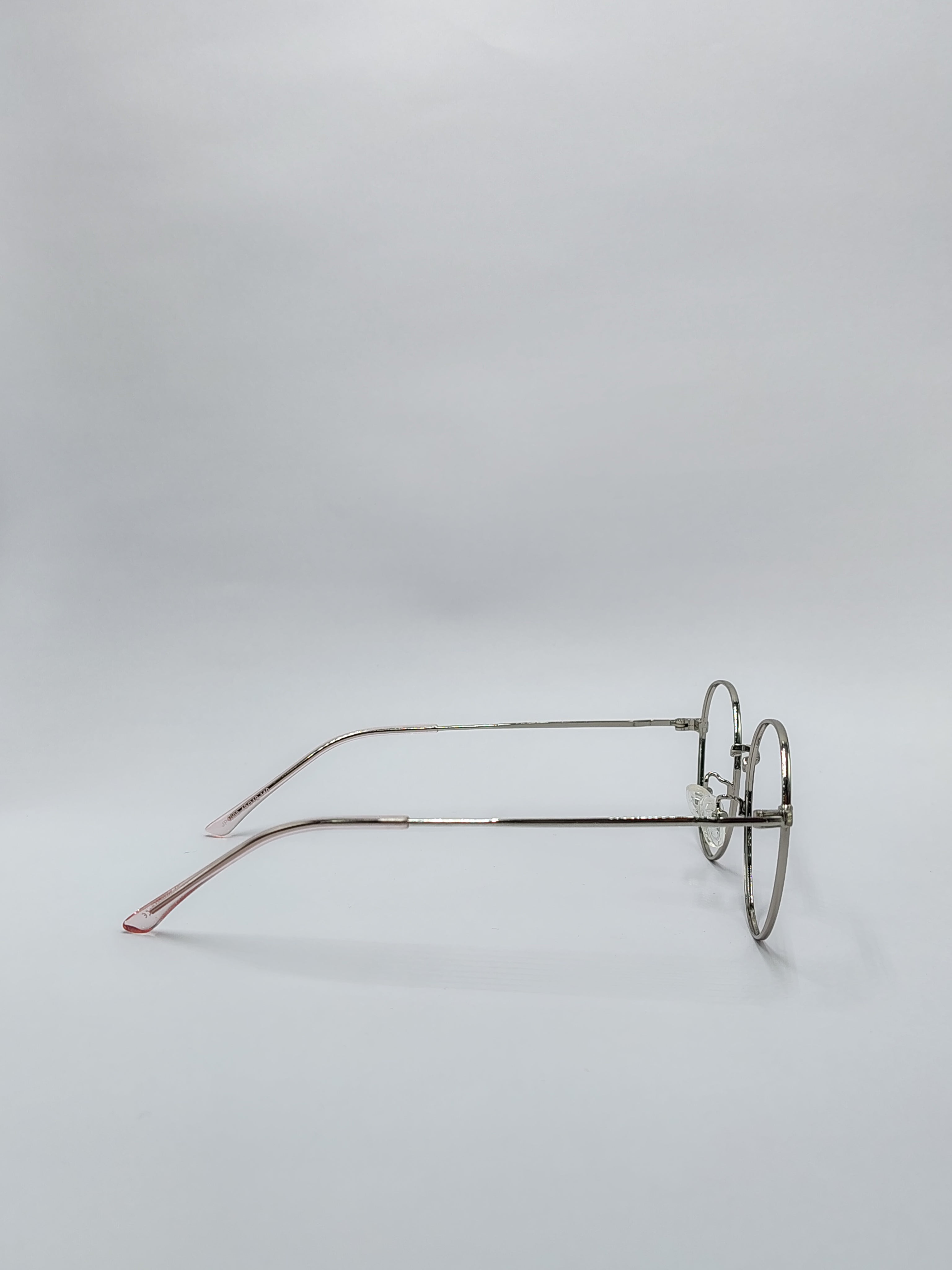 Eyeket Joy Peach Silver Metallic Frame