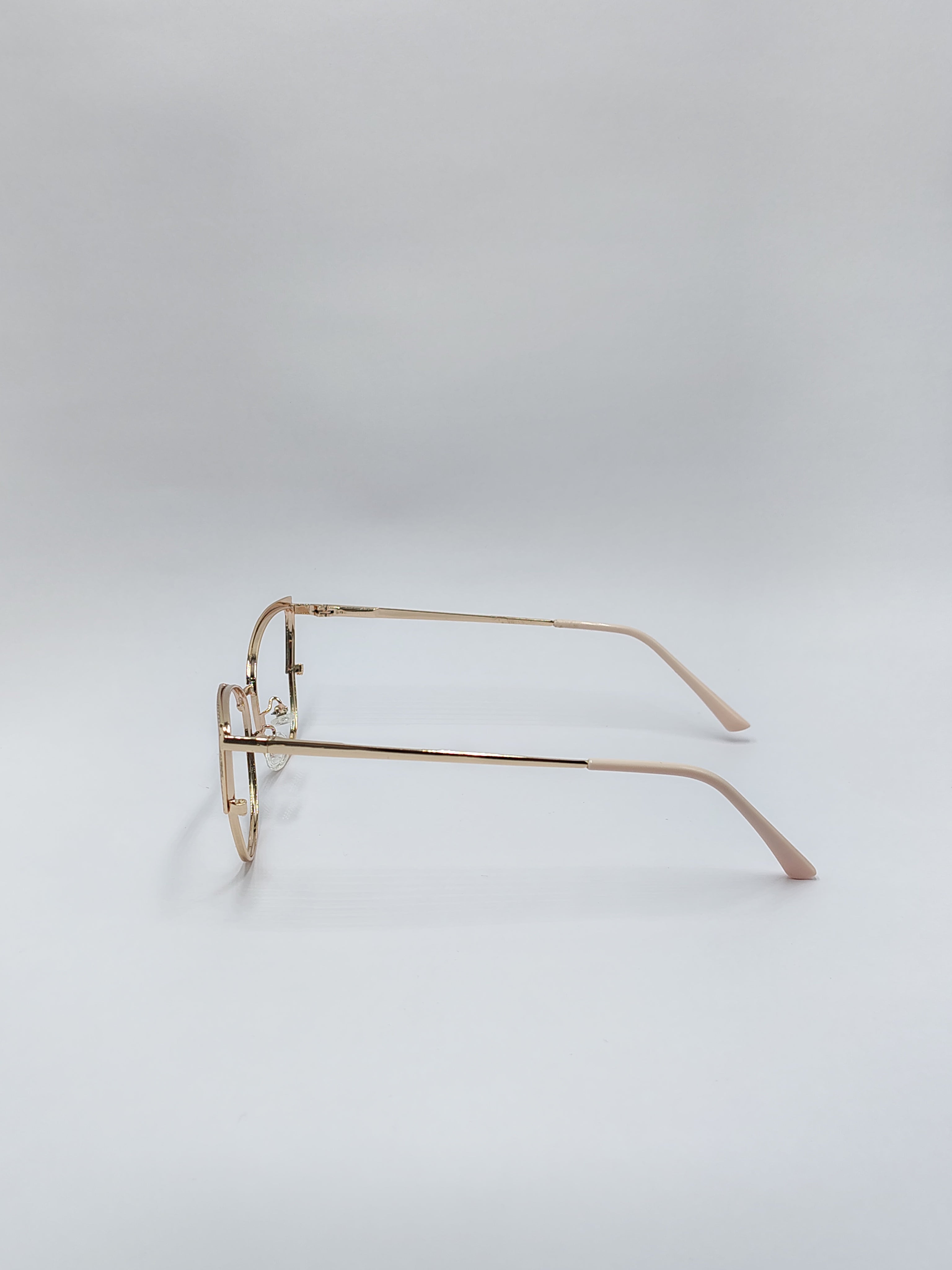 Eyeket Vision Plus Rose Gold Metallic Frame