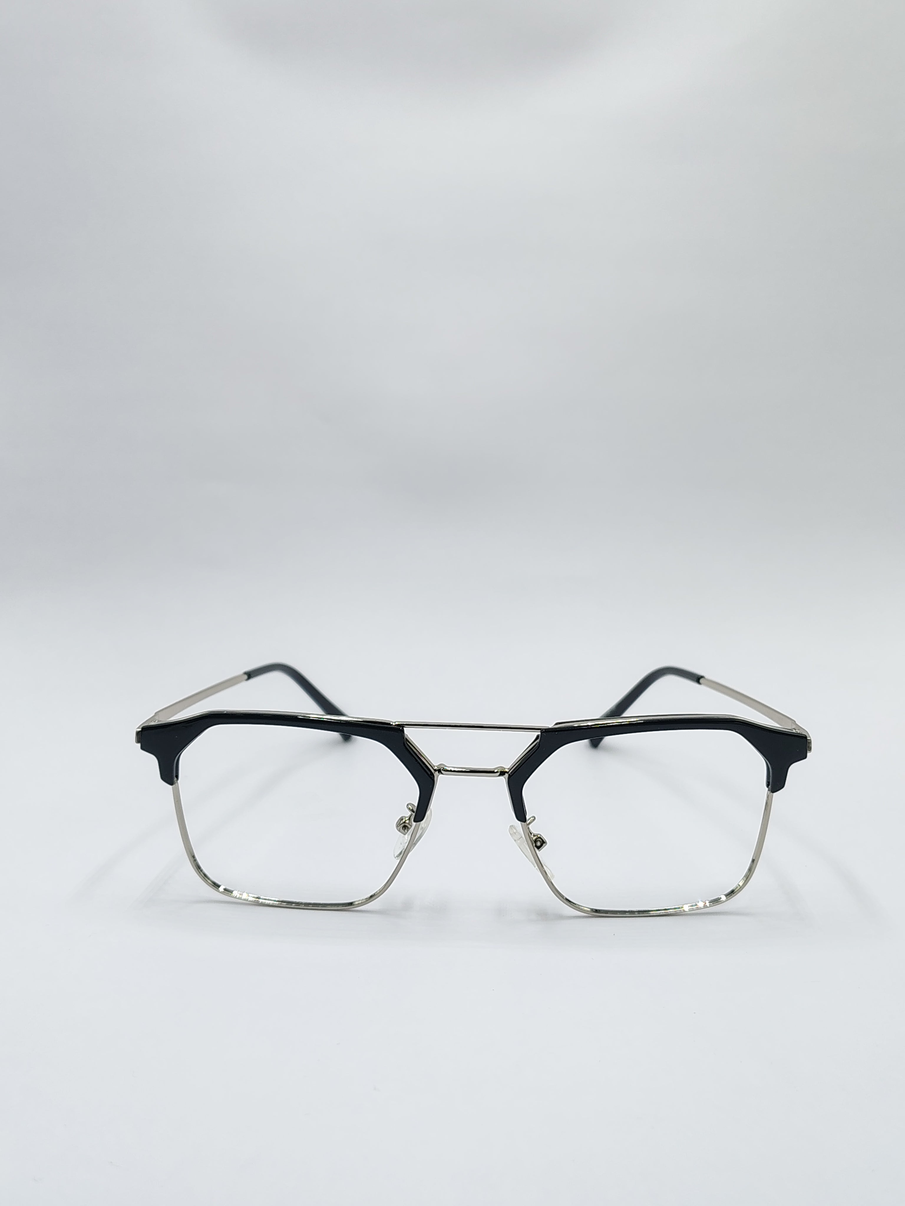 Eyeket Wonder Black And Silver Metallic Frame