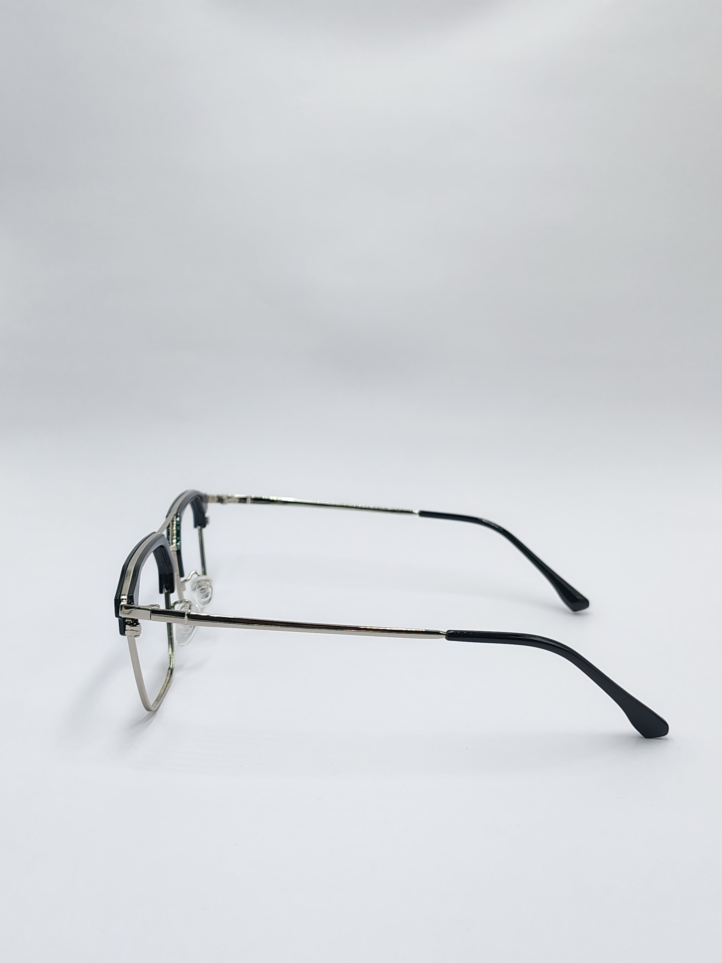Eyeket Wonder Black And Silver Metallic Frame