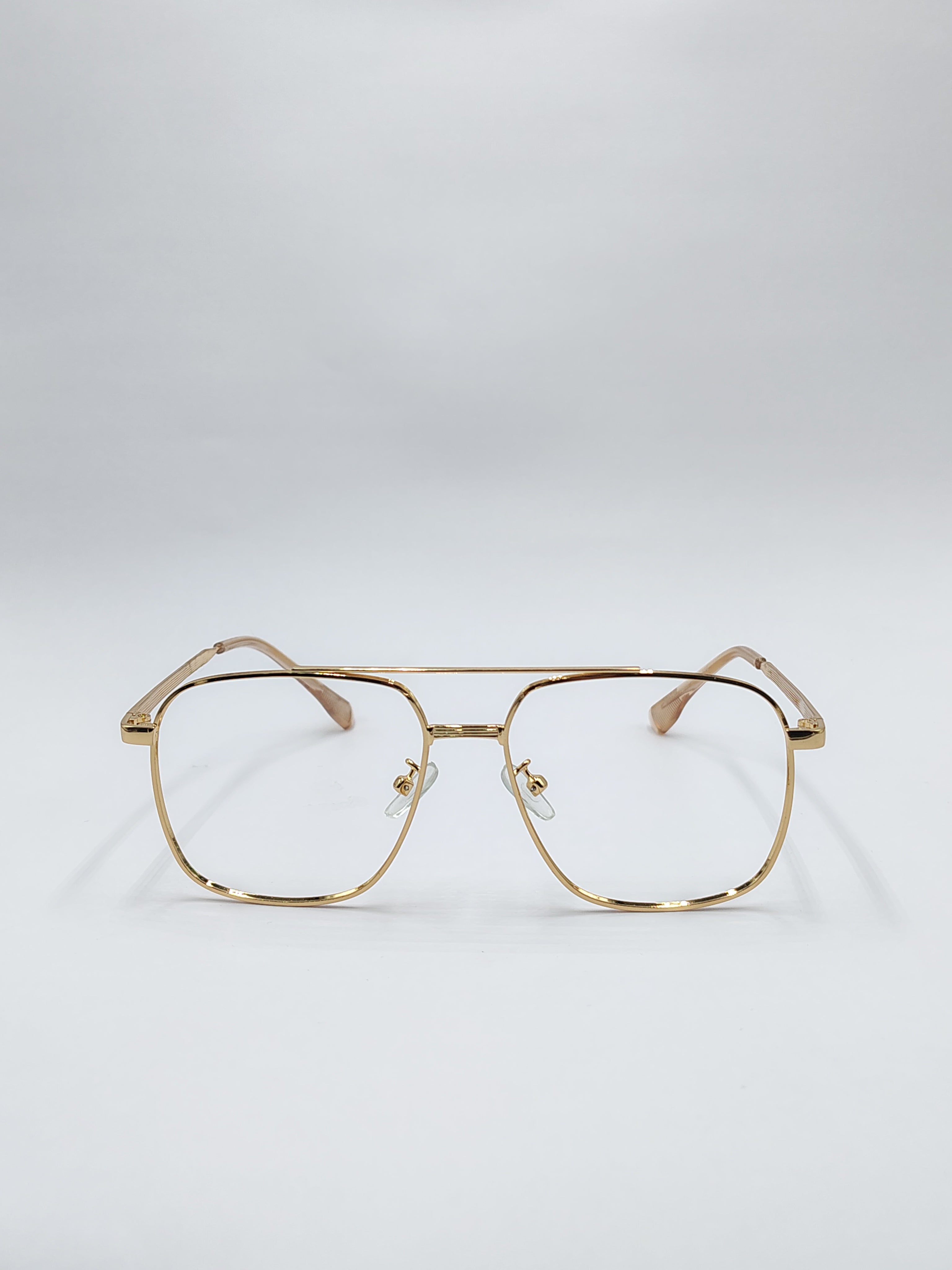 Eyeket Premium Golden Metallic Frame