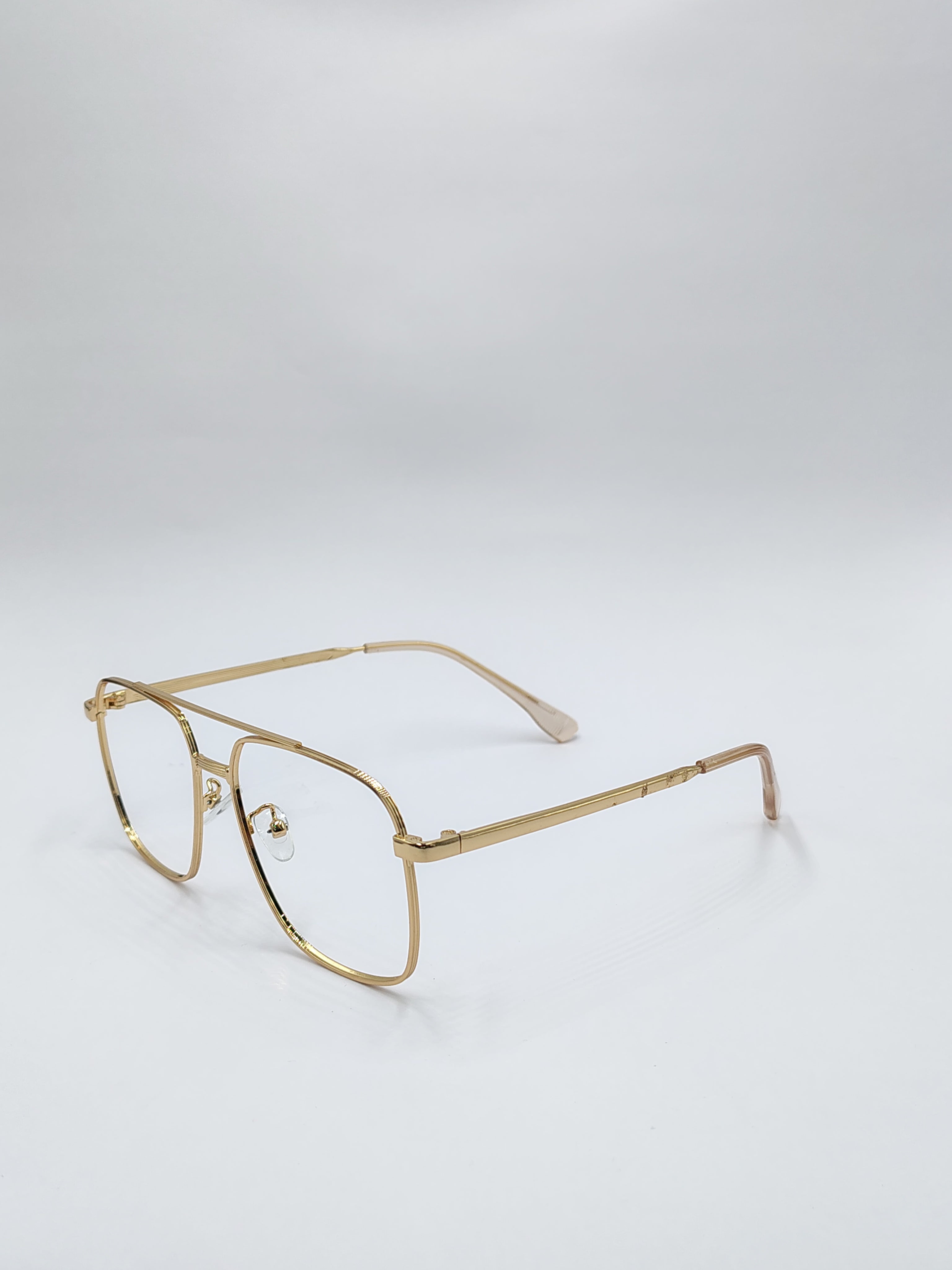 Eyeket Premium Golden Metallic Frame