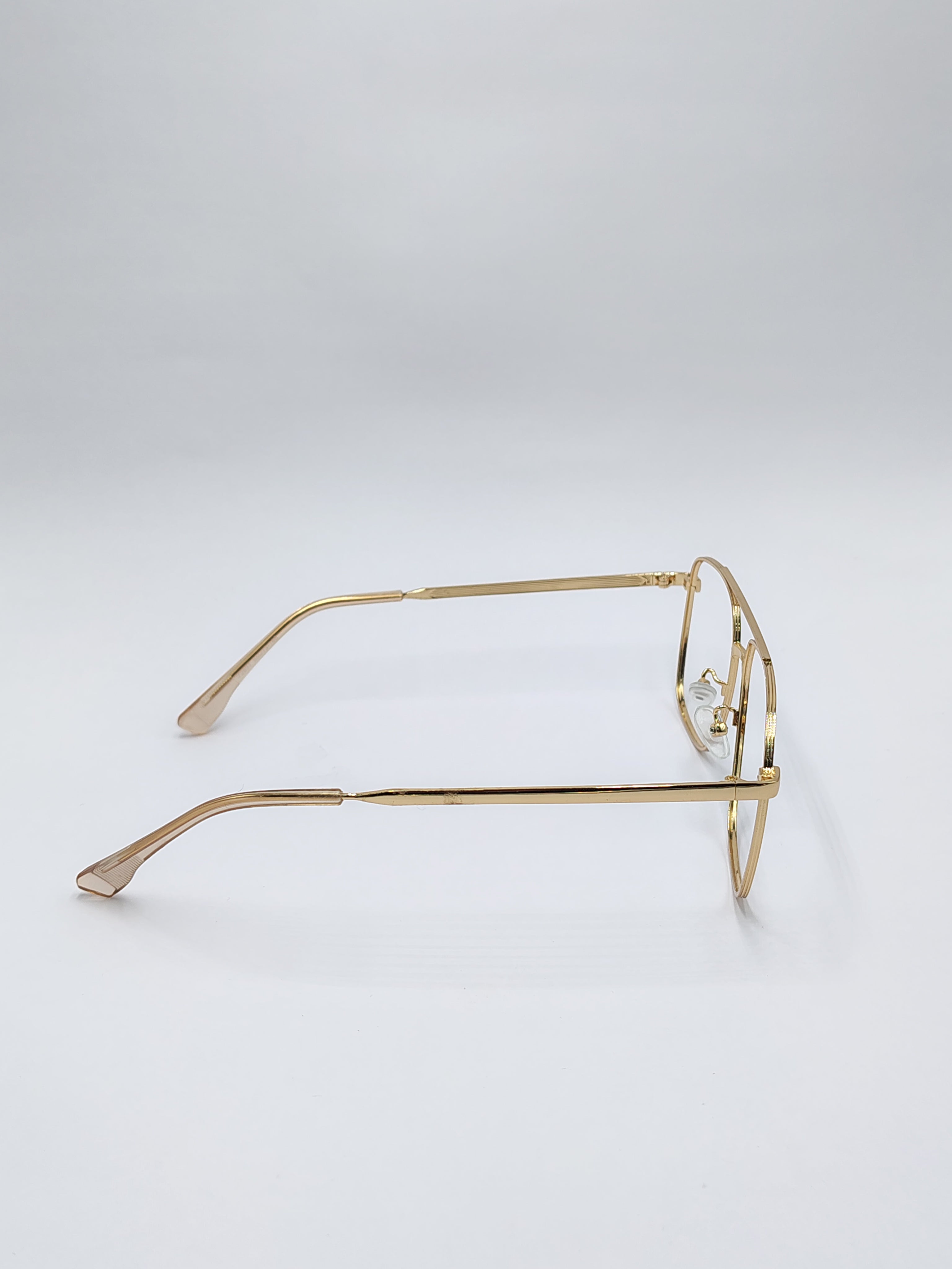 Eyeket Premium Golden Metallic Frame