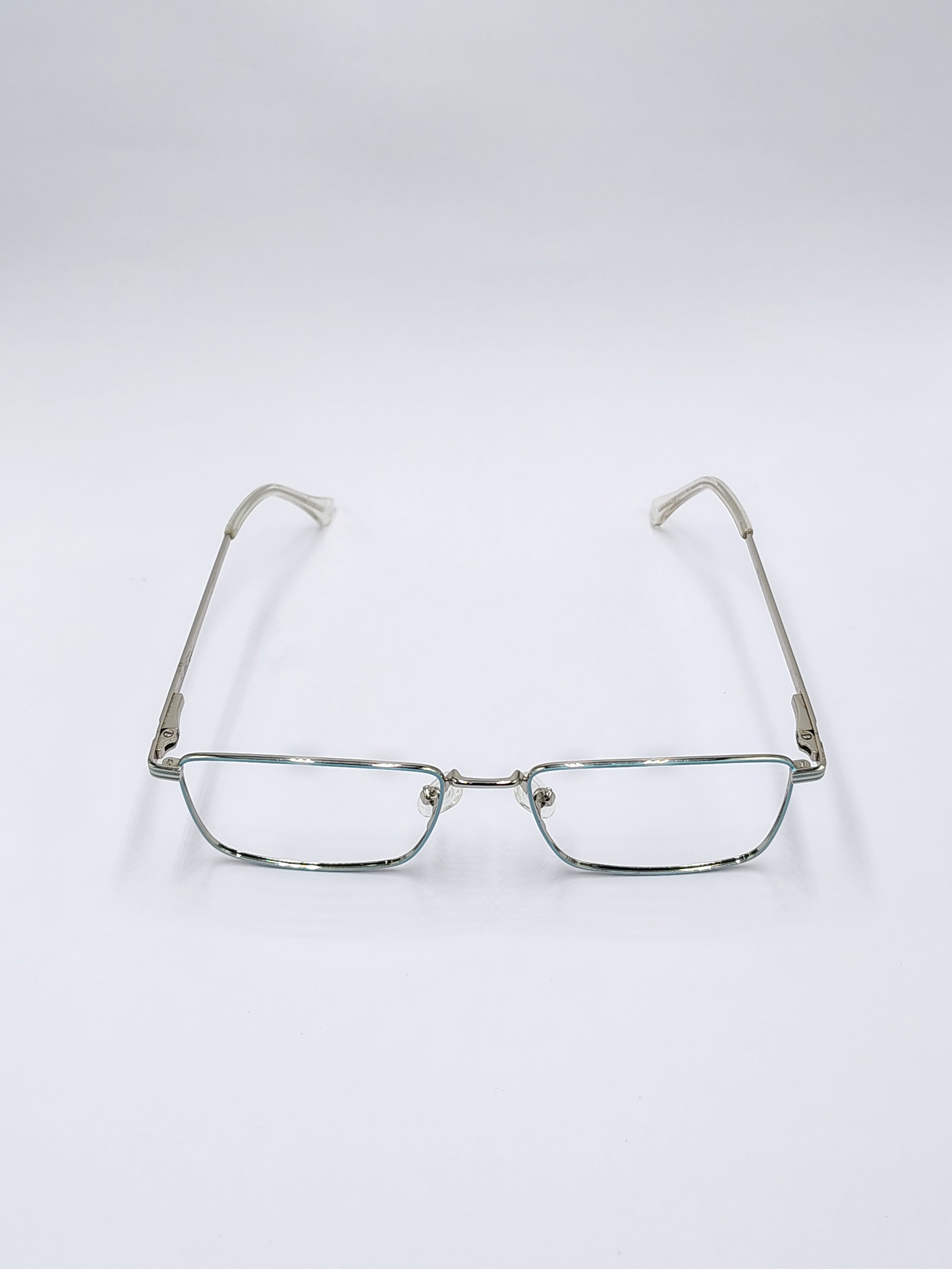 Eyeket Firestone Sky Blue And Silver Metal Frame