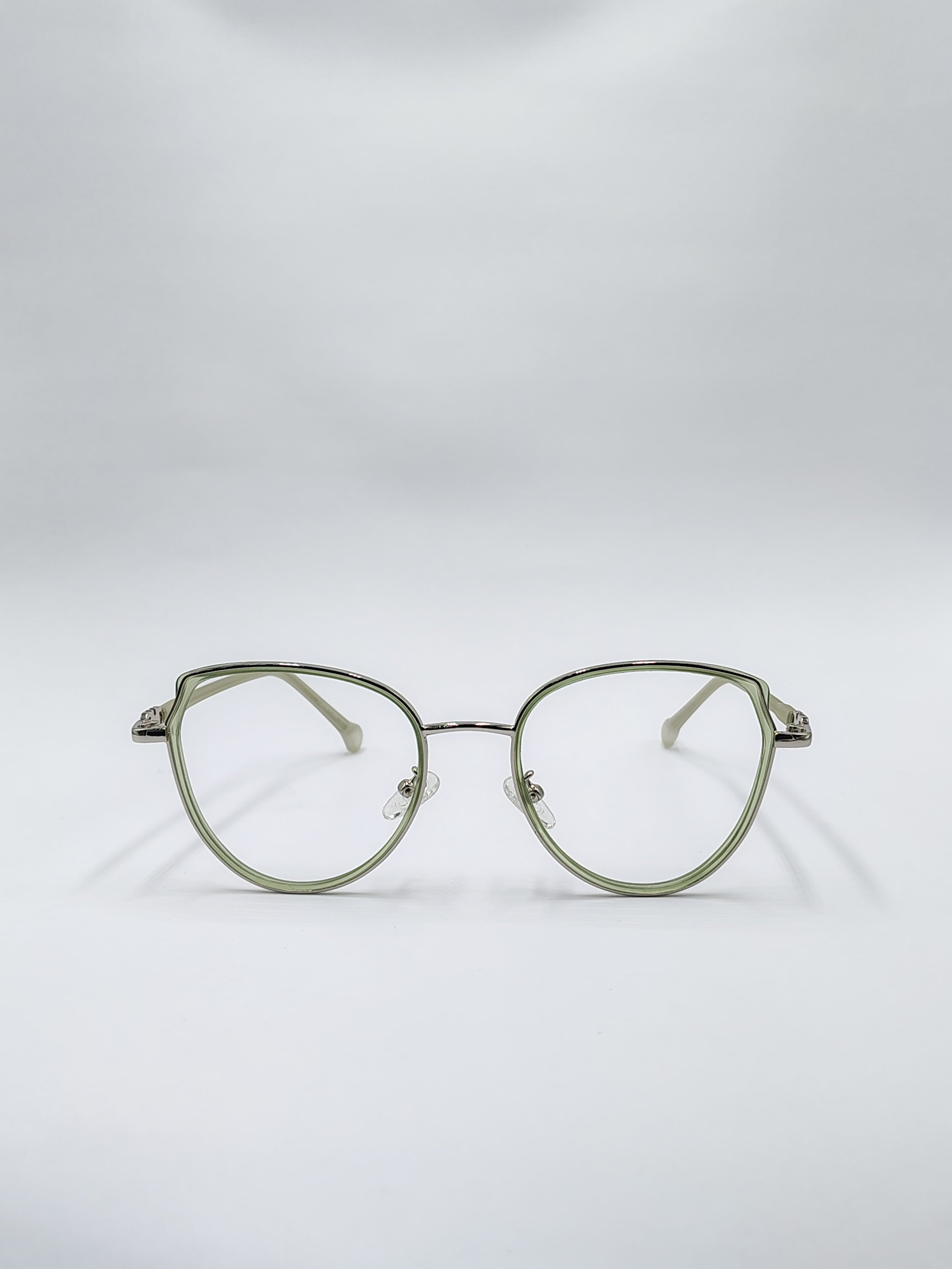Eyeket Vision Plus Light Green Metal Frame