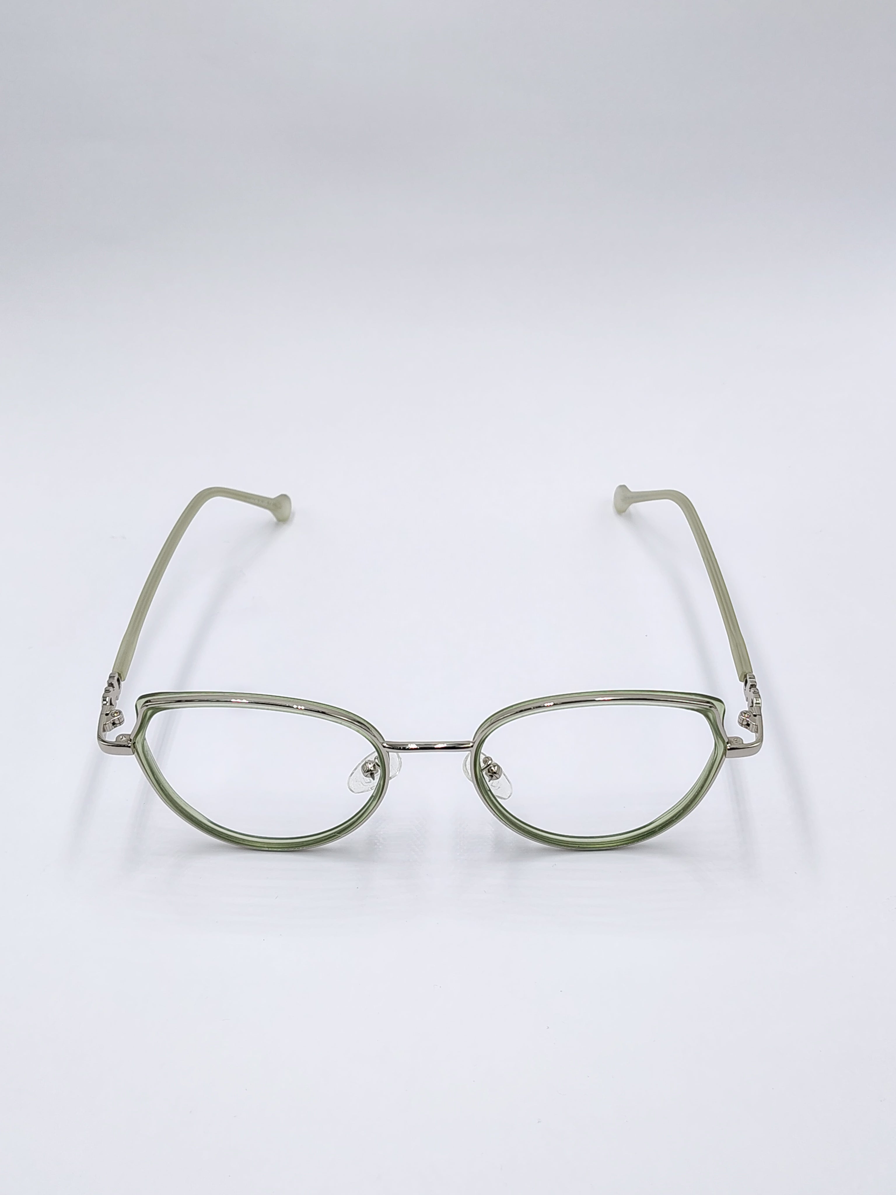 Eyeket Vision Plus Light Green Metal Frame
