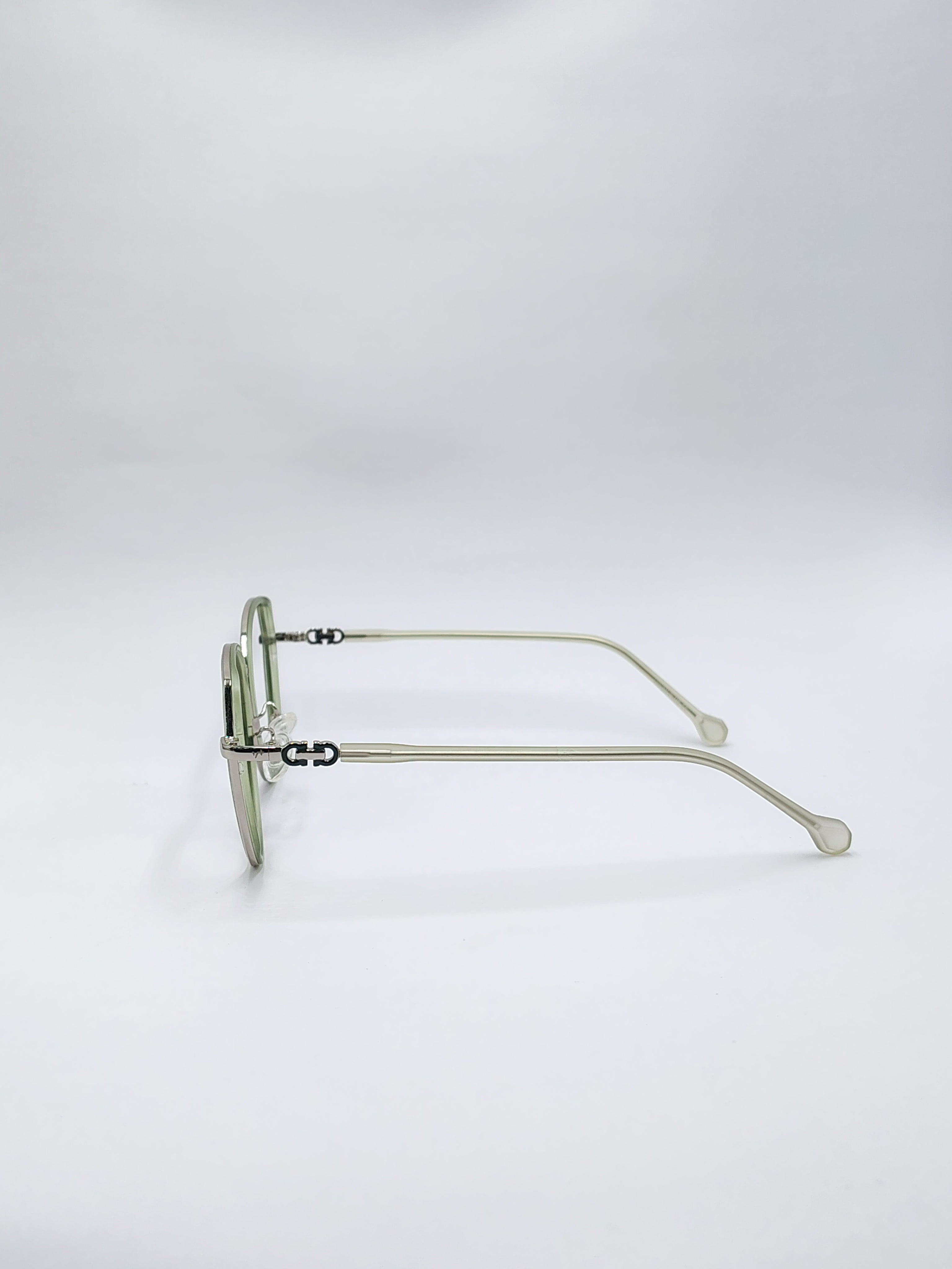 Eyeket Vision Plus Light Green Metal Frame