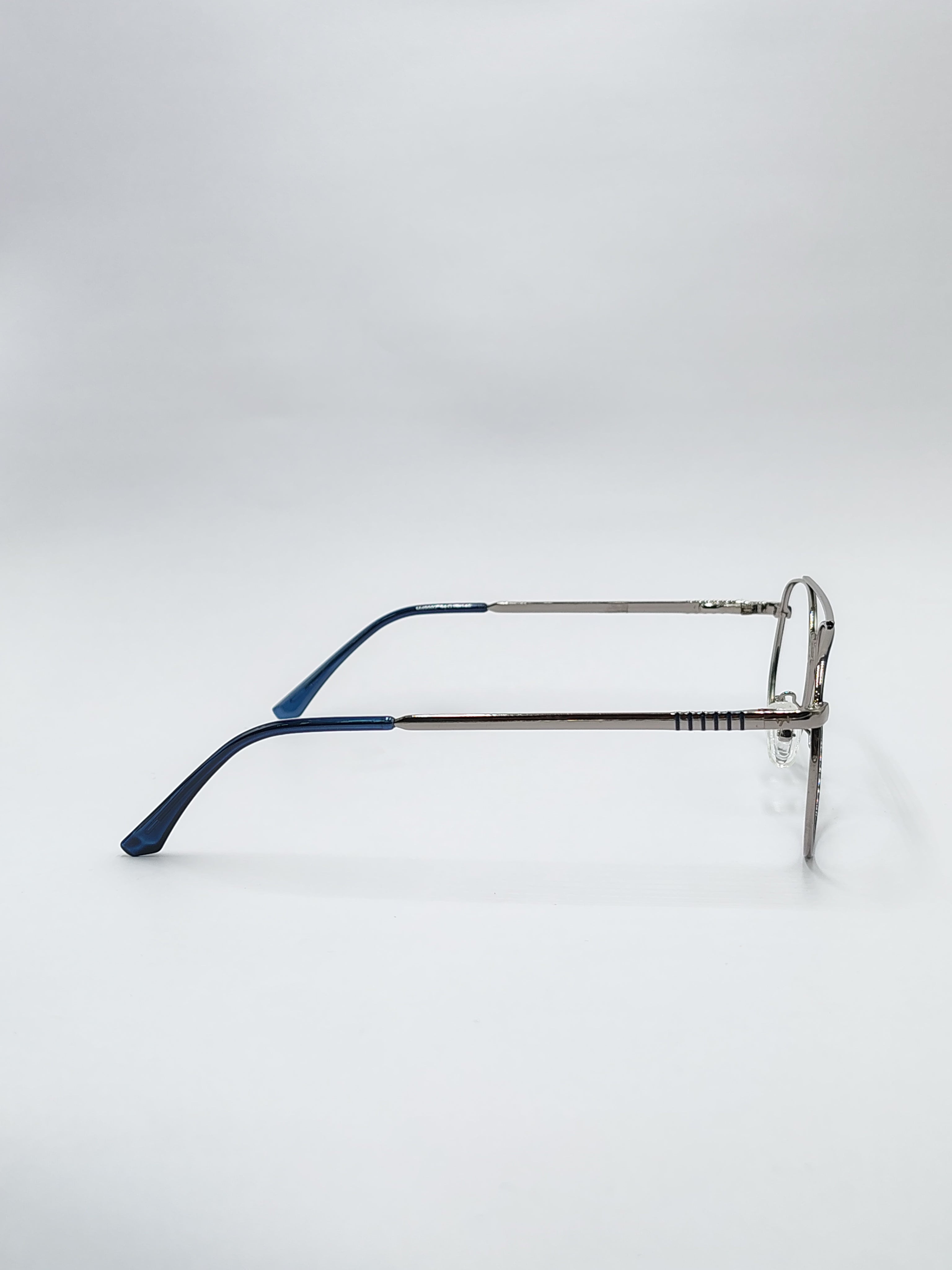 Eyeket Vision Plus Blue And Silver Metal Frame
