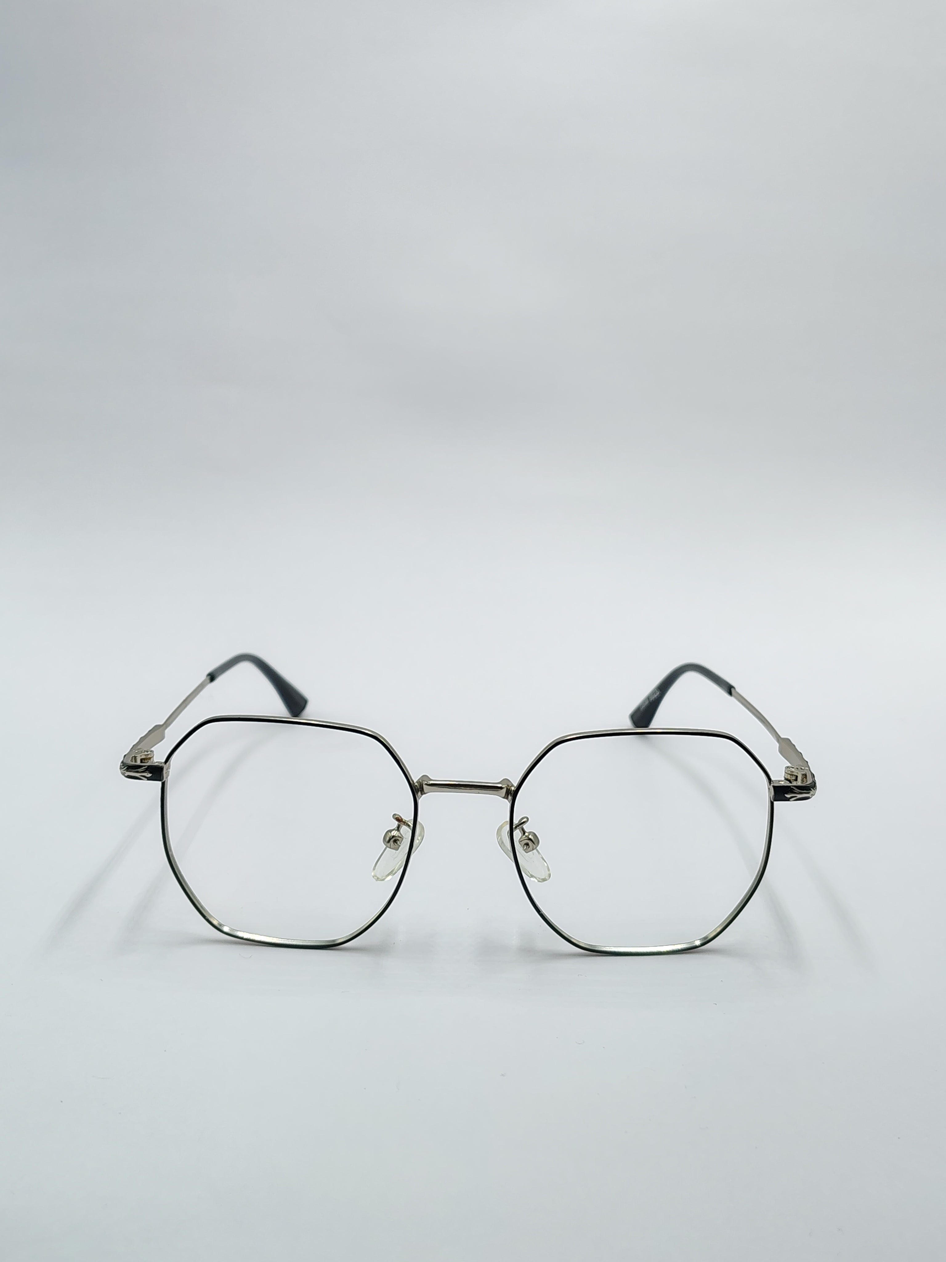 Eyeket Joy Style Black And Silver Metal Frame