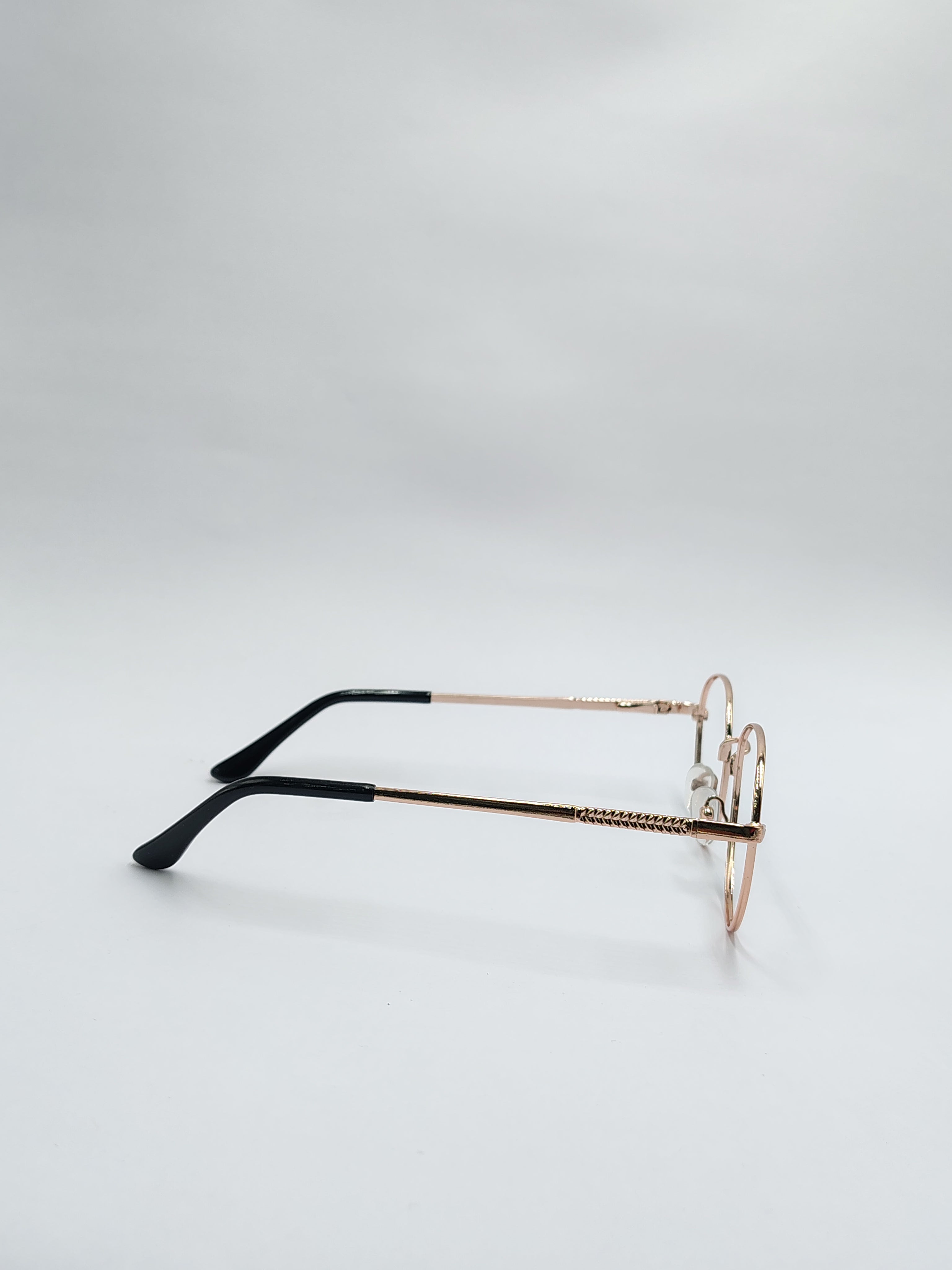 Eyeket Vision Plus Premium Gold Metal Frame