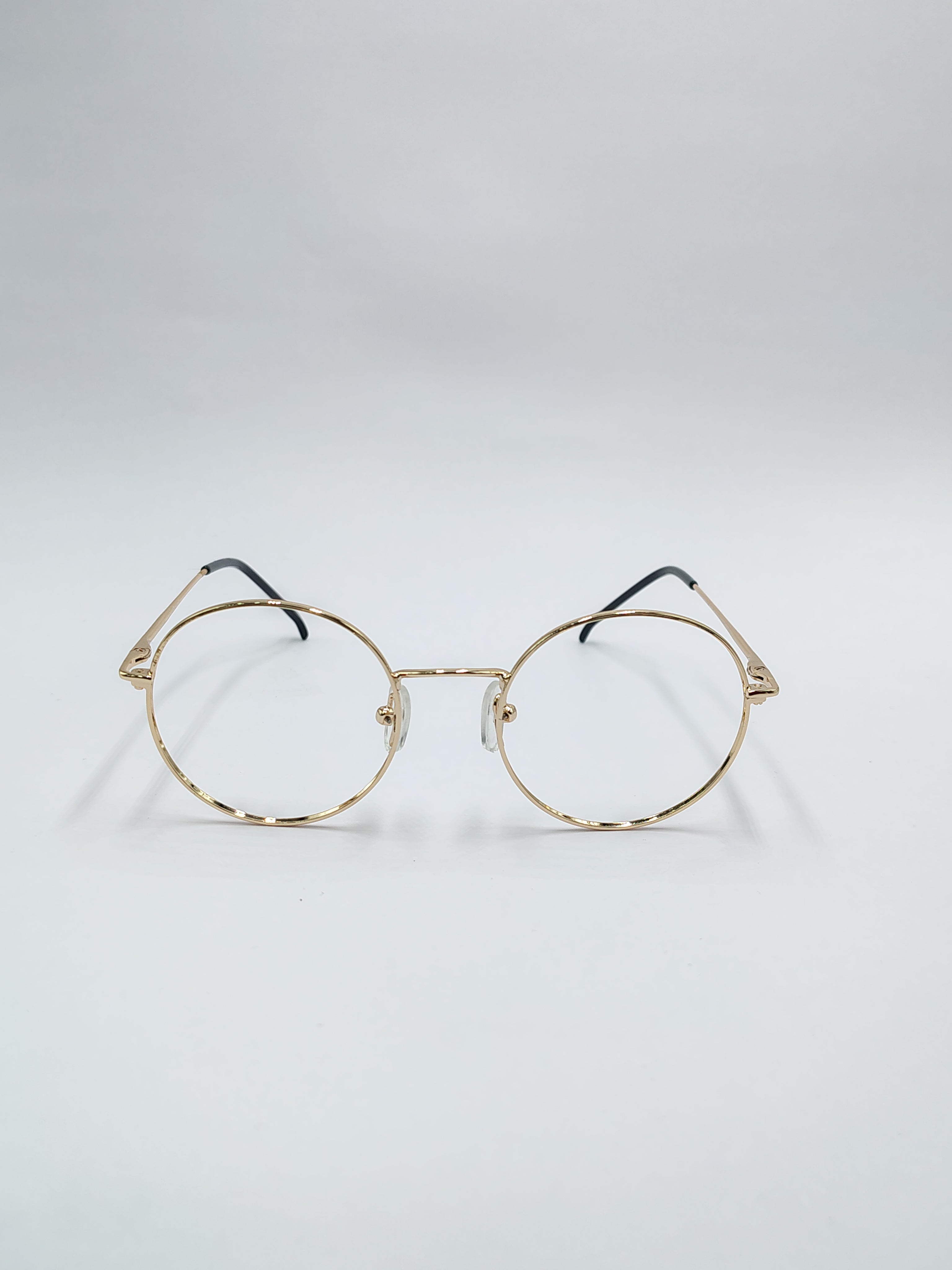 Eyeket Wavy Gold Metal Frame