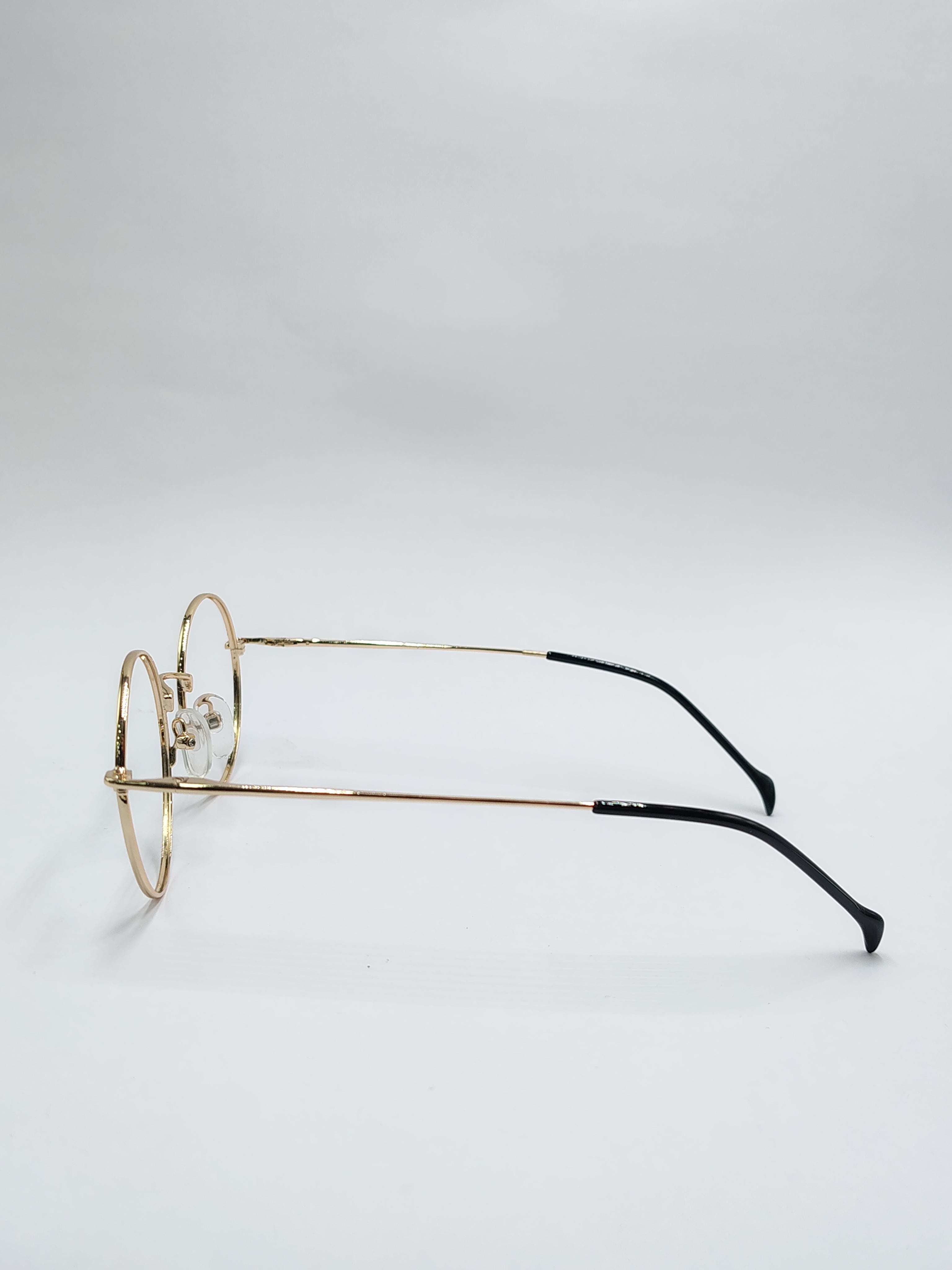 Eyeket Wavy Gold Metal Frame