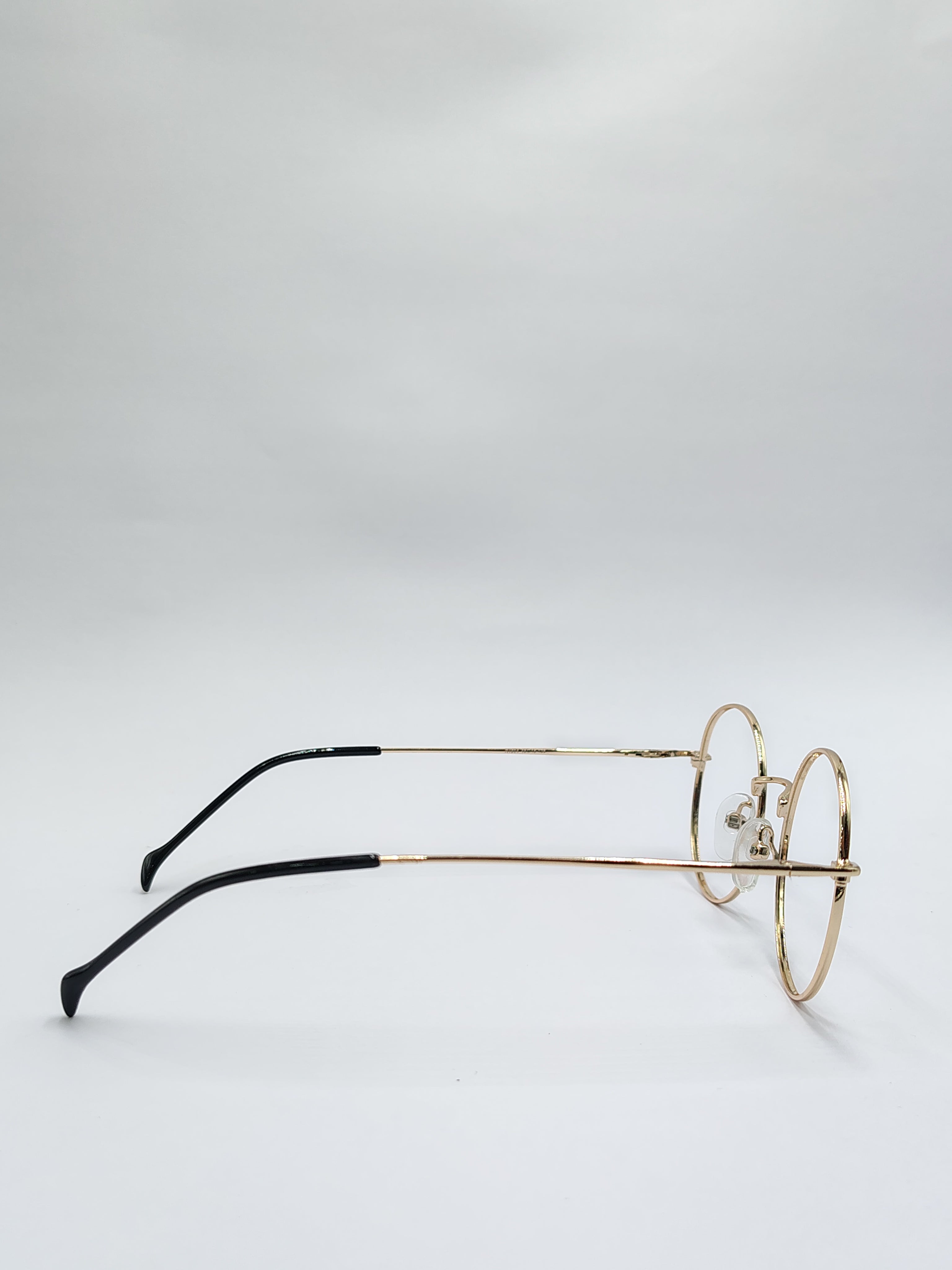 Eyeket Wavy Gold Metal Frame