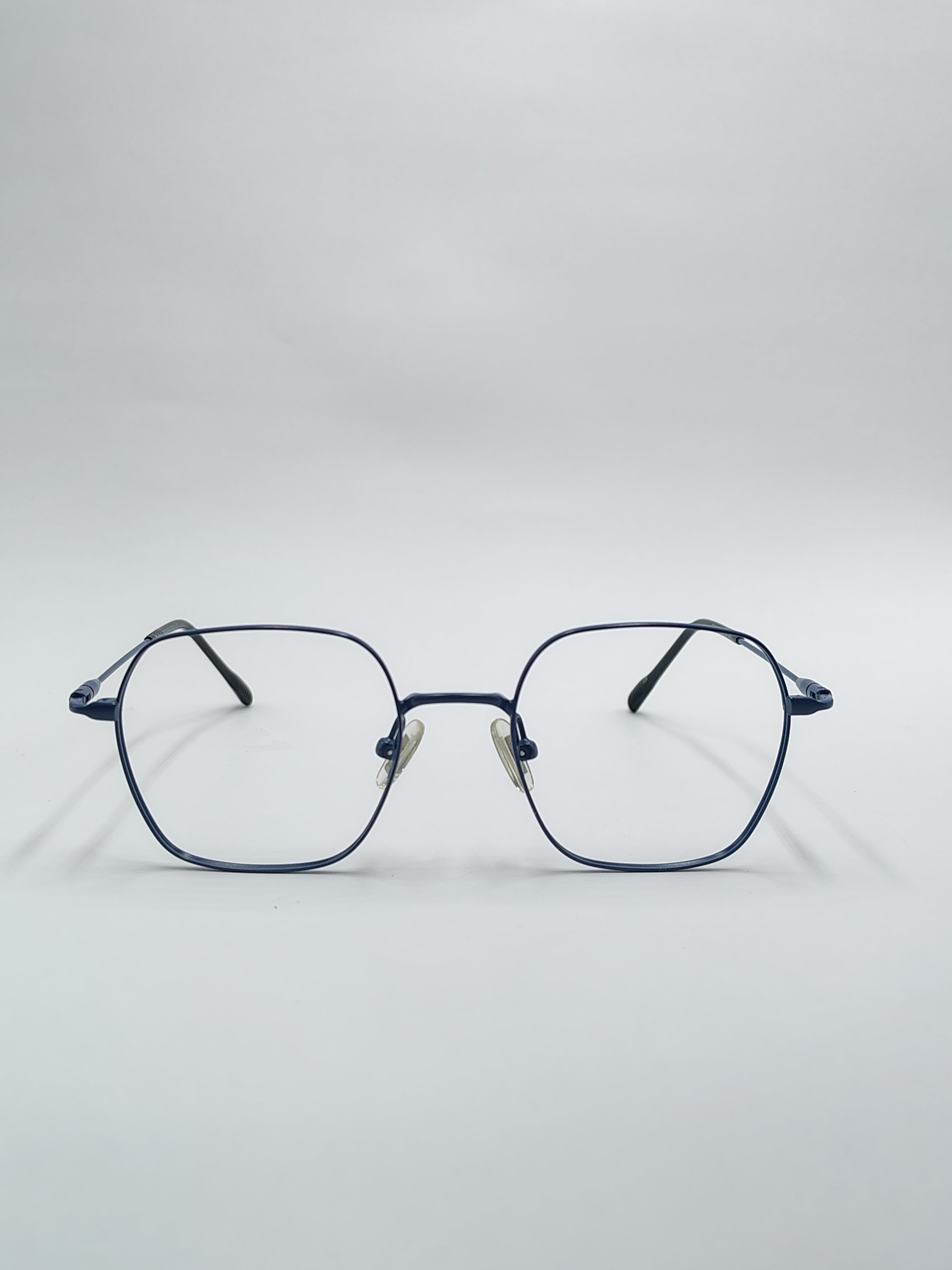 Eyeket Tom H Metallic Blue Metal Frame