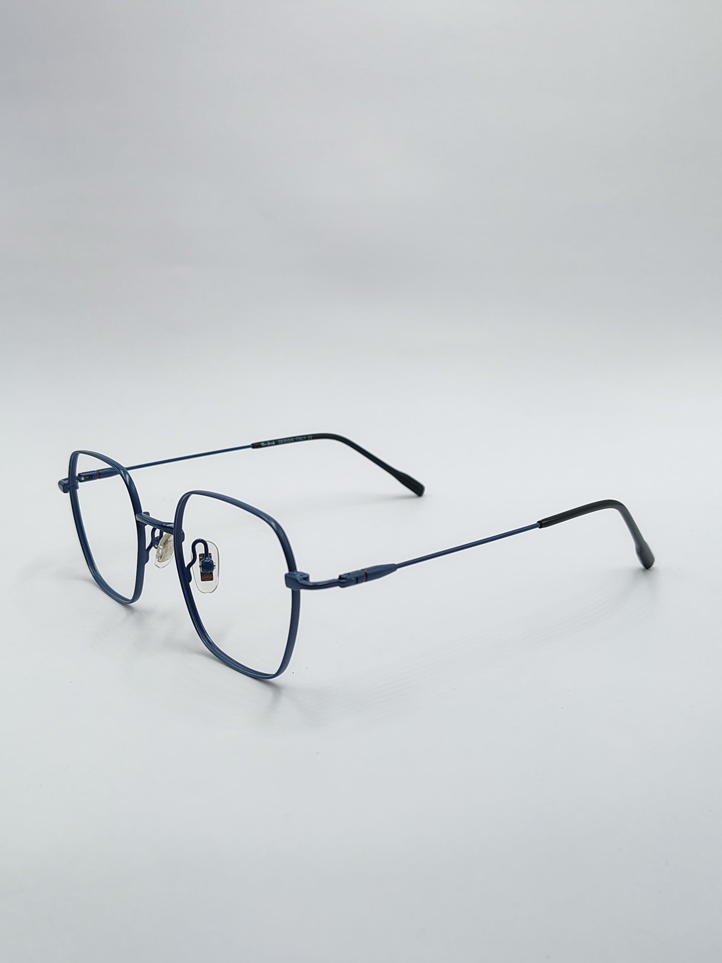 Eyeket Tom H Metallic Blue Metal Frame