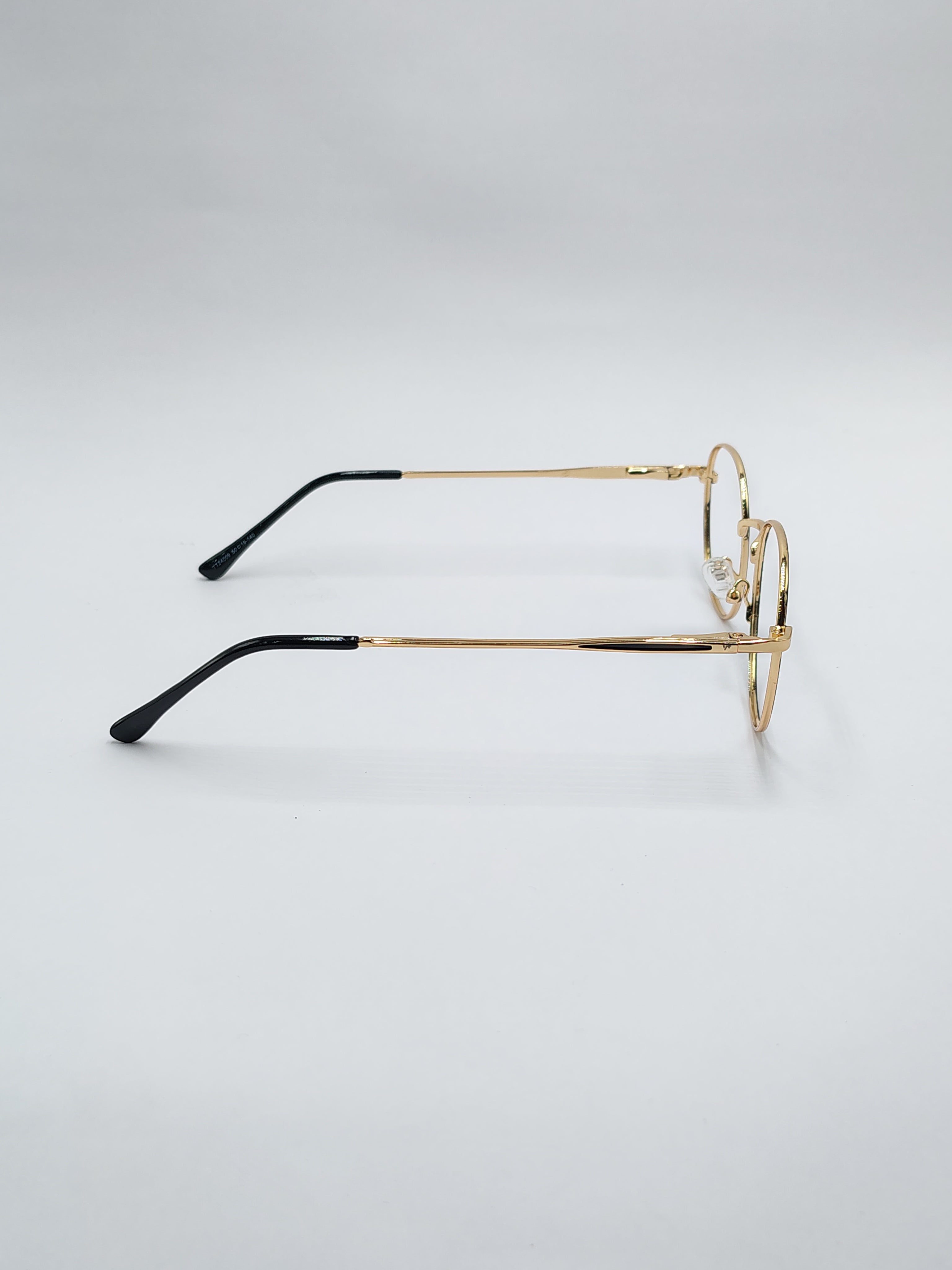 Eyeket Vision Plus Black And Metallic Golden Frame