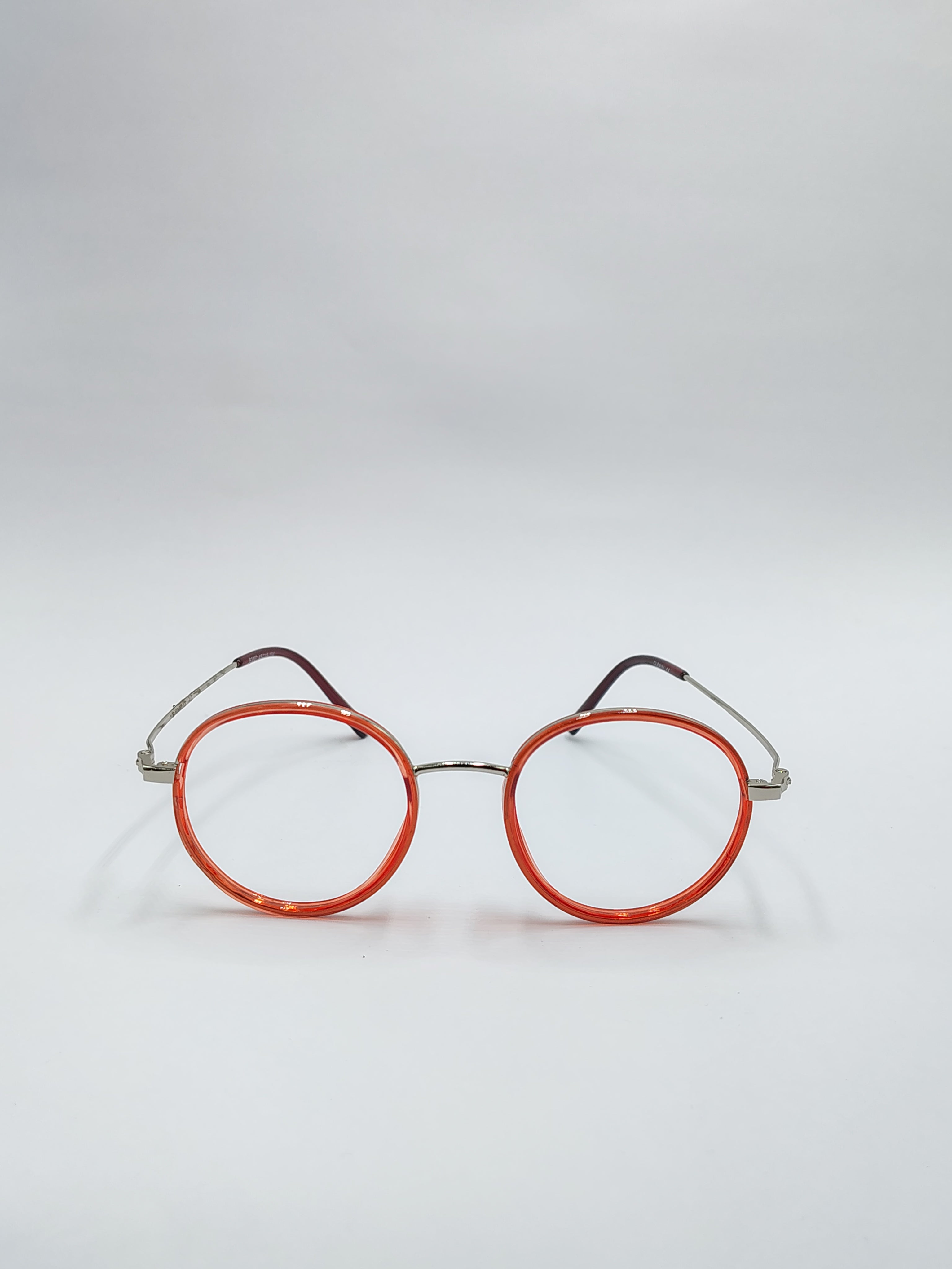 Eyeket Cleaval Orange Metal Frame