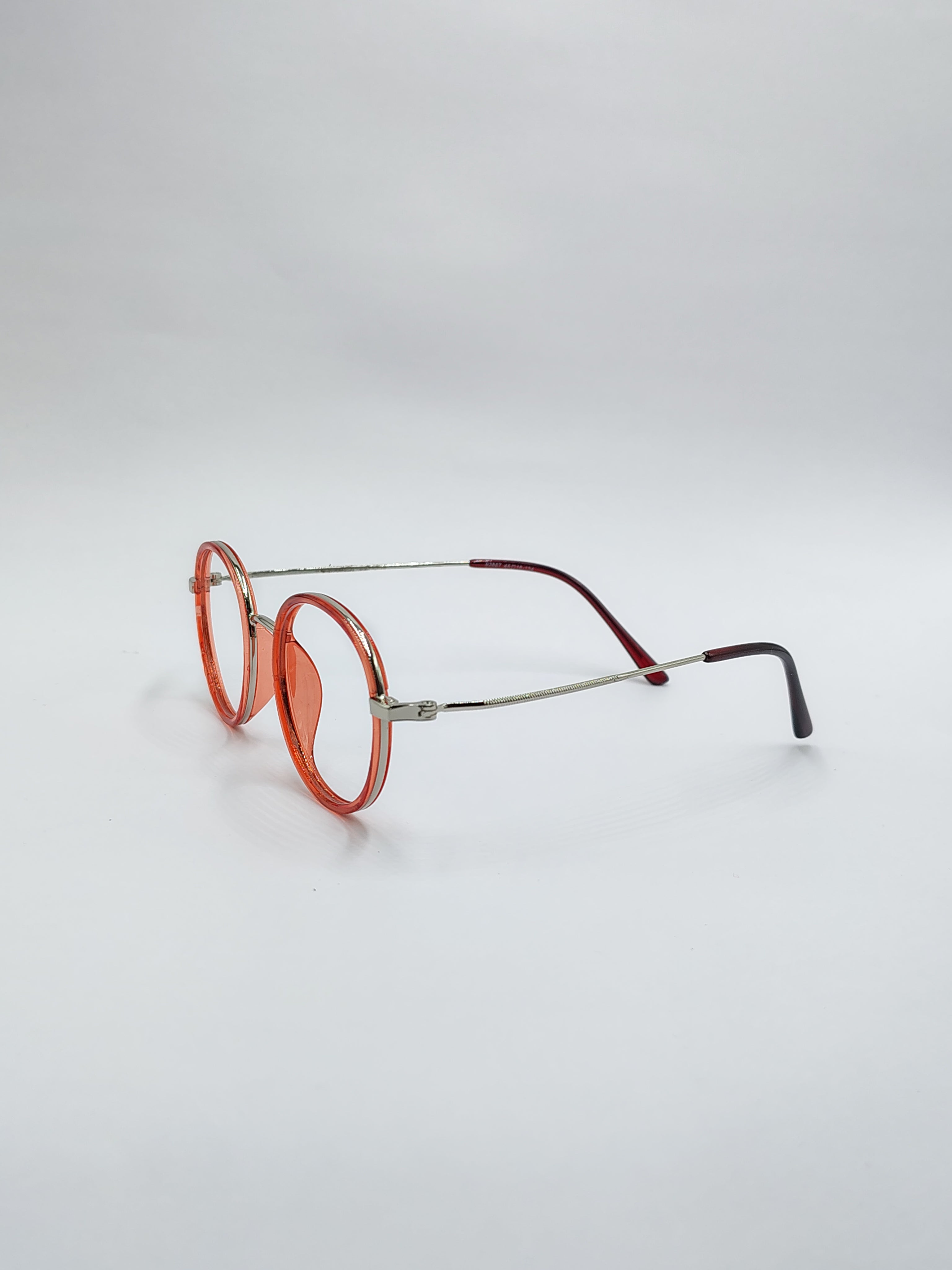 Eyeket Cleaval Orange Metal Frame