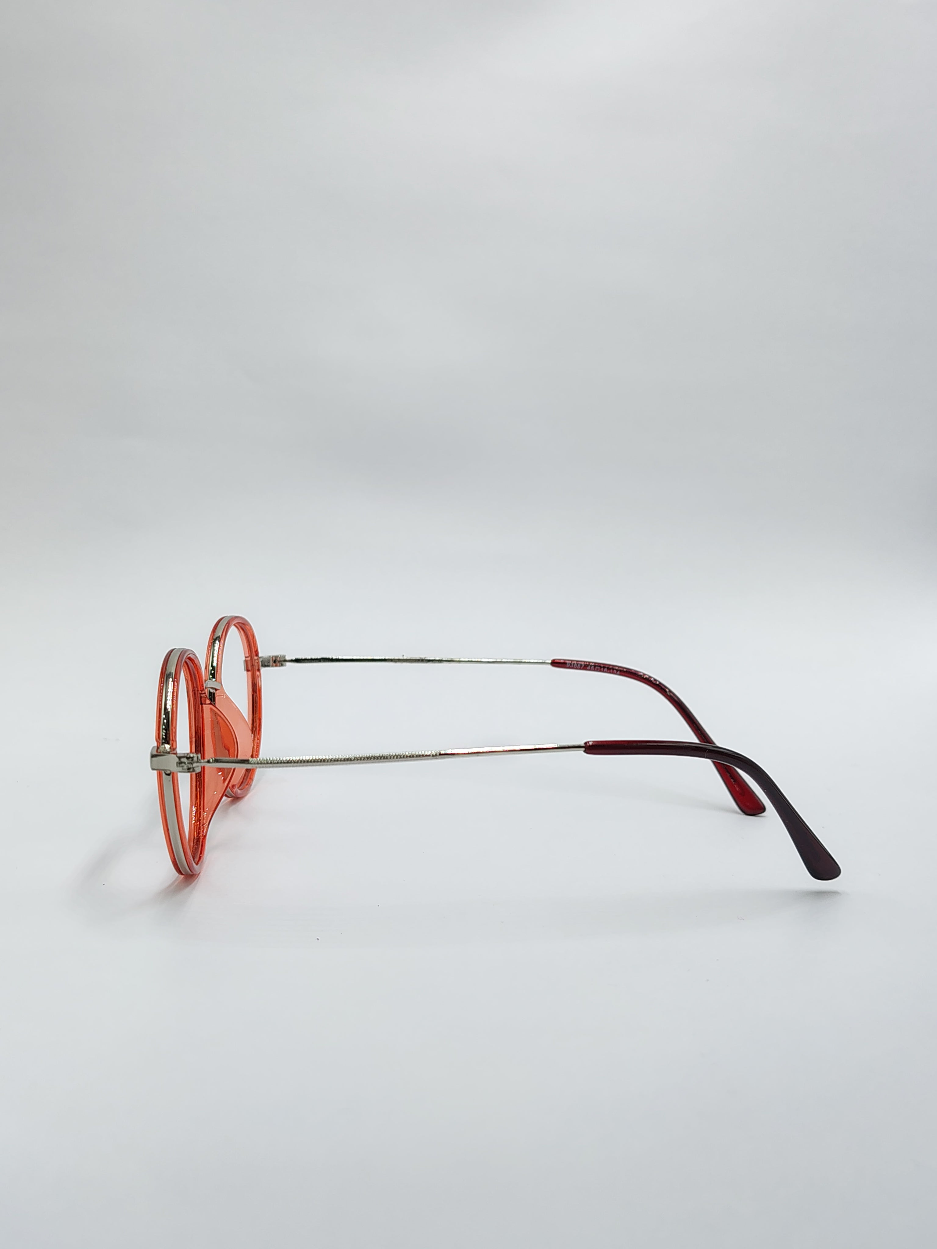 Eyeket Cleaval Orange Metal Frame